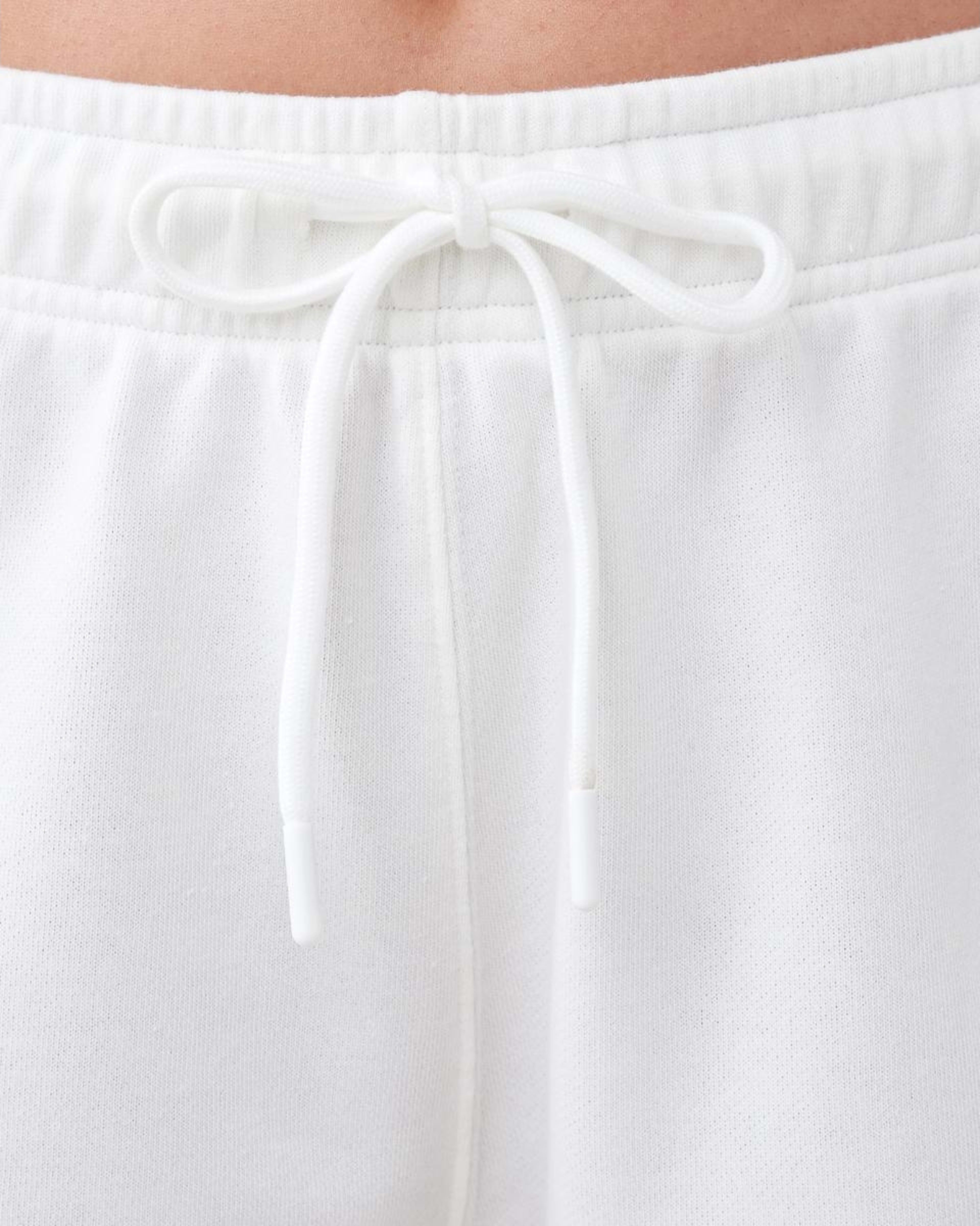 4 Active Womens Terry Sport Shorts Wht Egret, 4 of 6