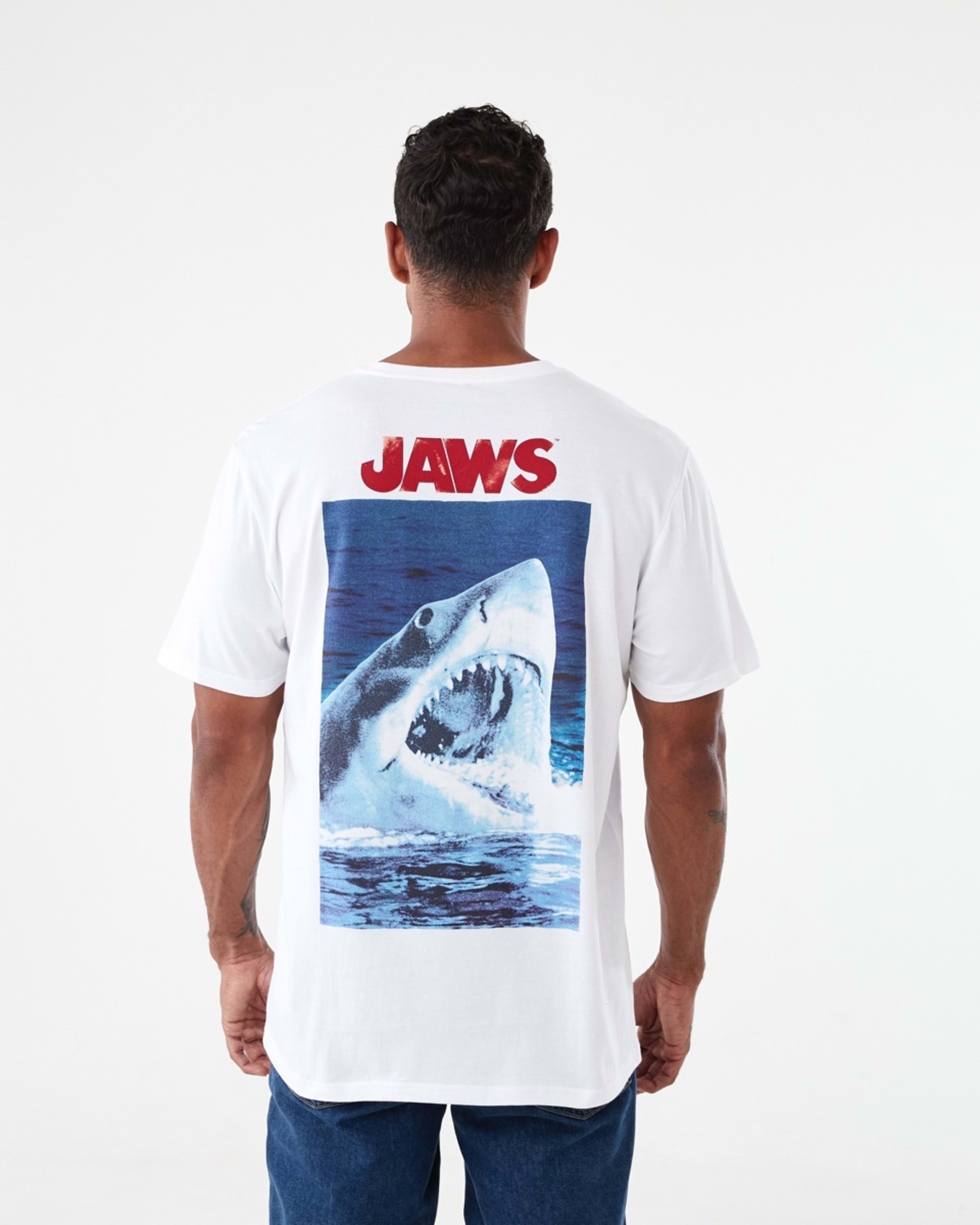 3 Jaws License T-shirt White, 3 of 6