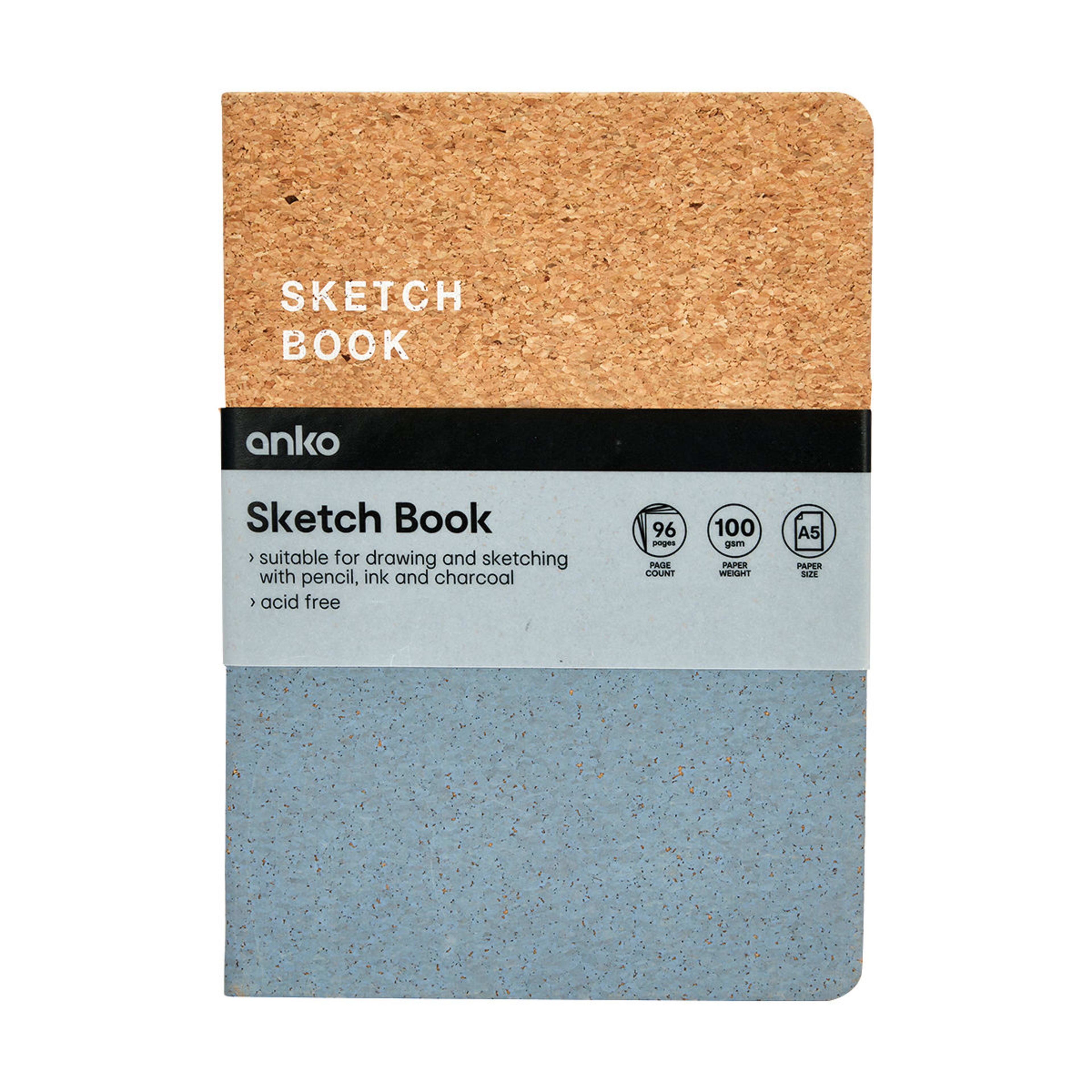 1 A5 Sketch Book - Blue
