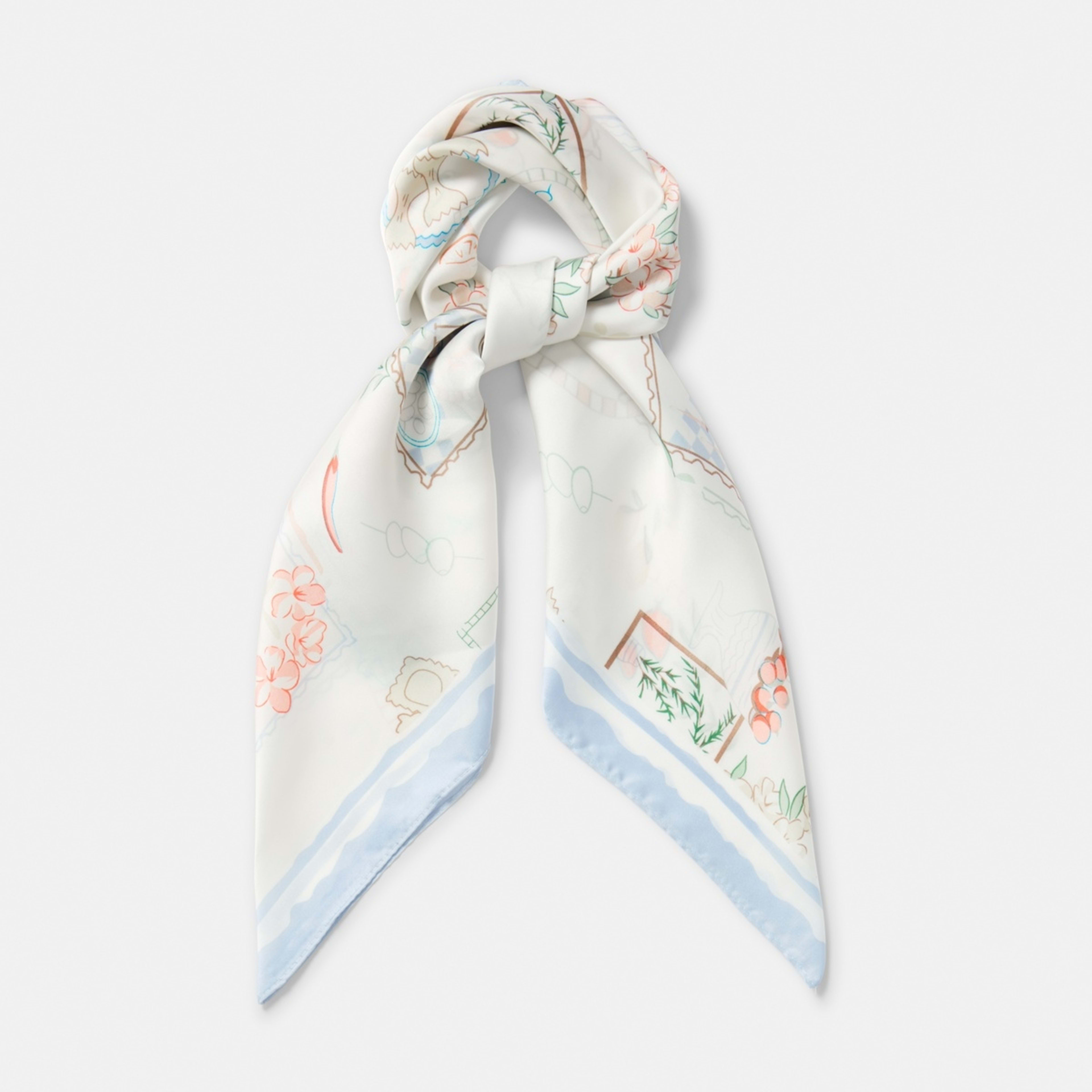 1 Hair Scarf - Amalfi, 1 of 6