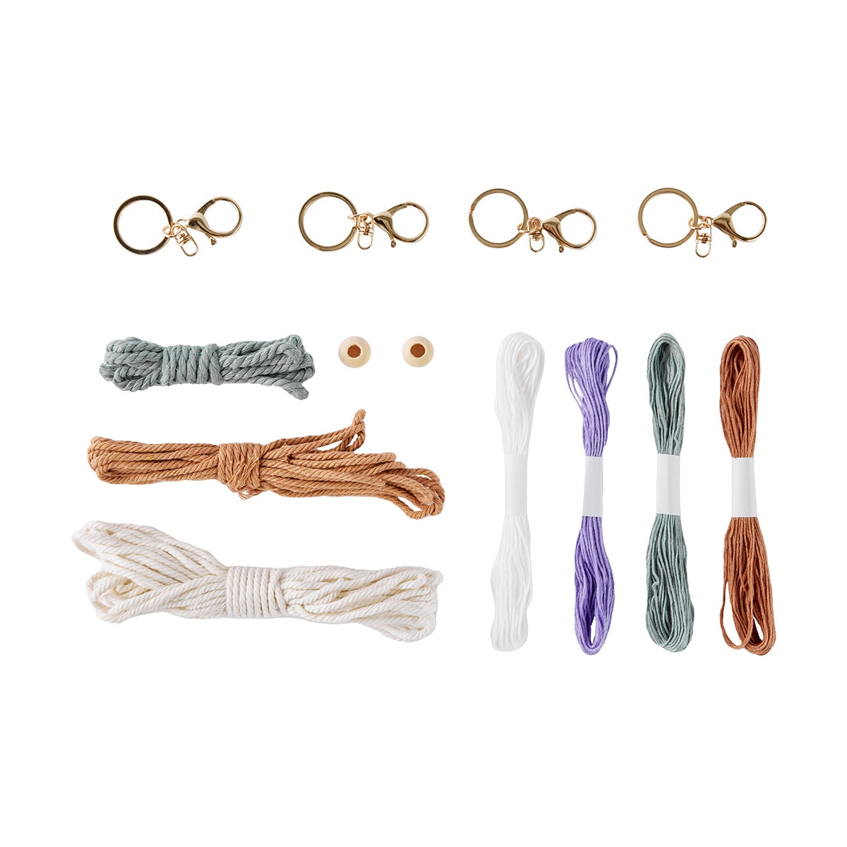 DIY Macrame Key Ring Kit Kmart NZ