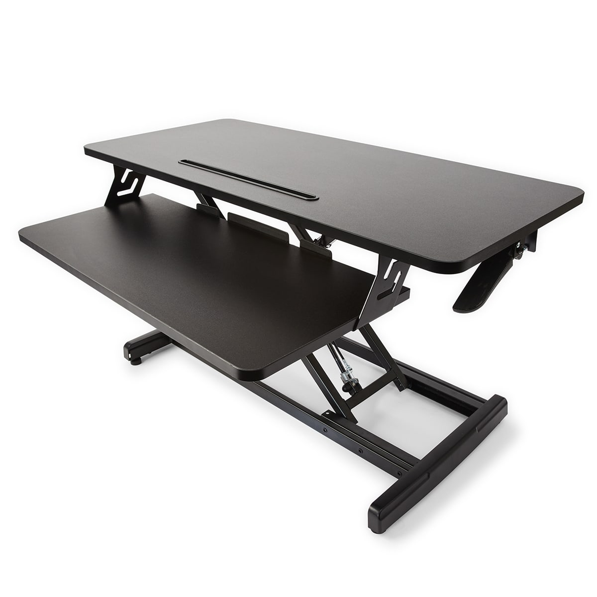 Sit and Stand Desk Black Kmart