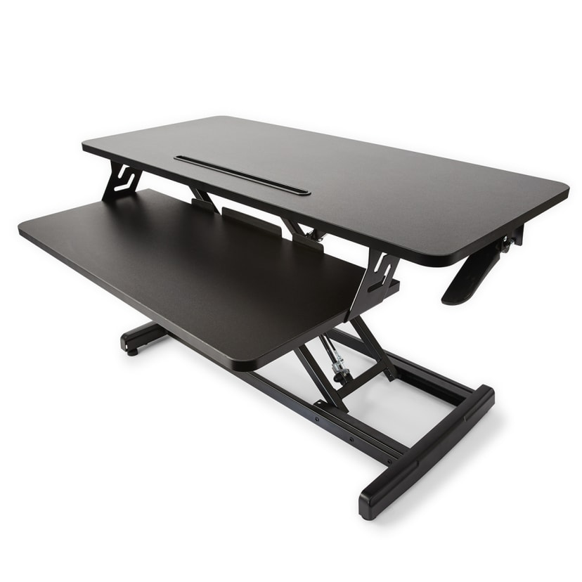 Sit and Stand Desk Black Kmart