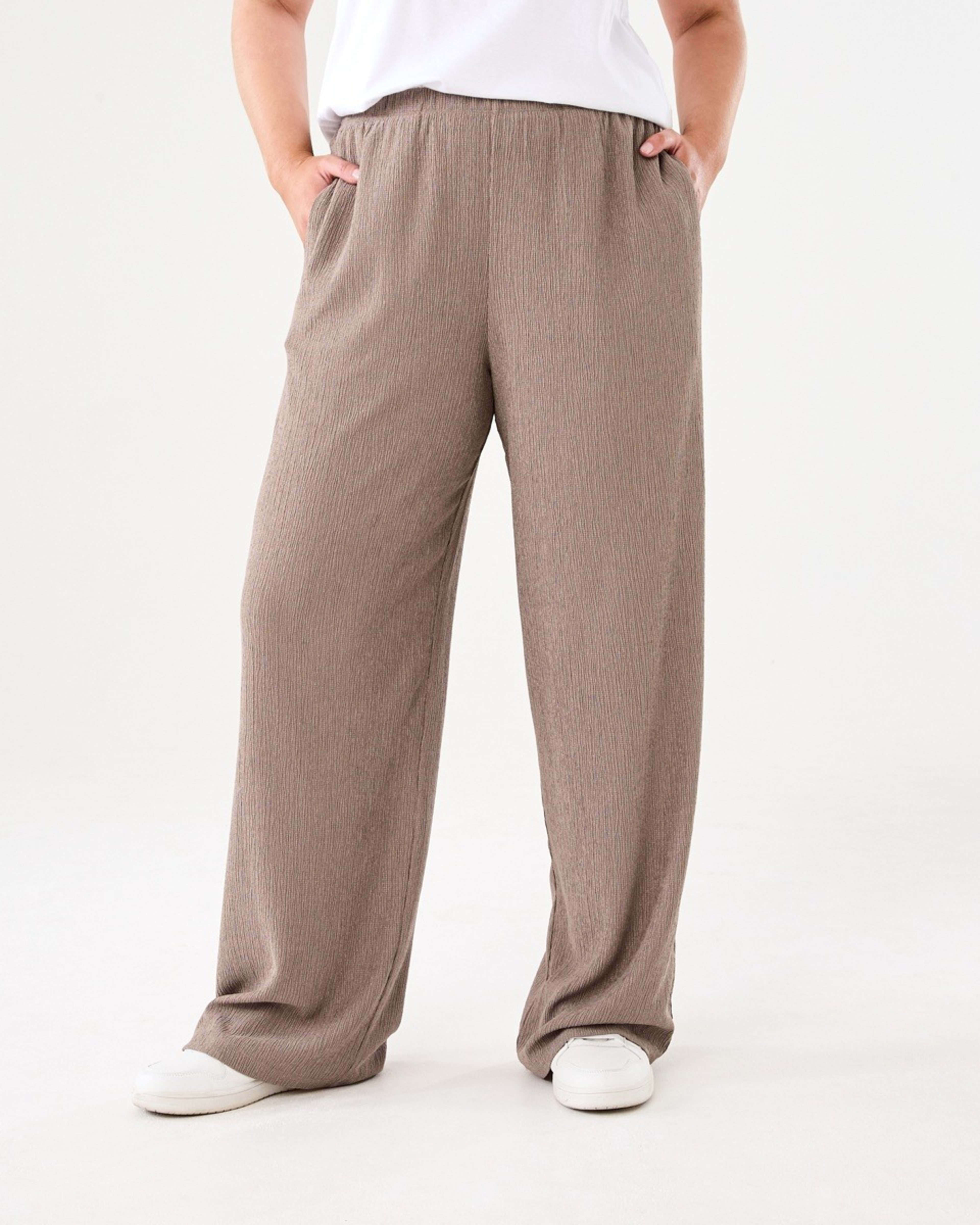 1 Textured Pants CARIBOU BROWN, 1 of 5