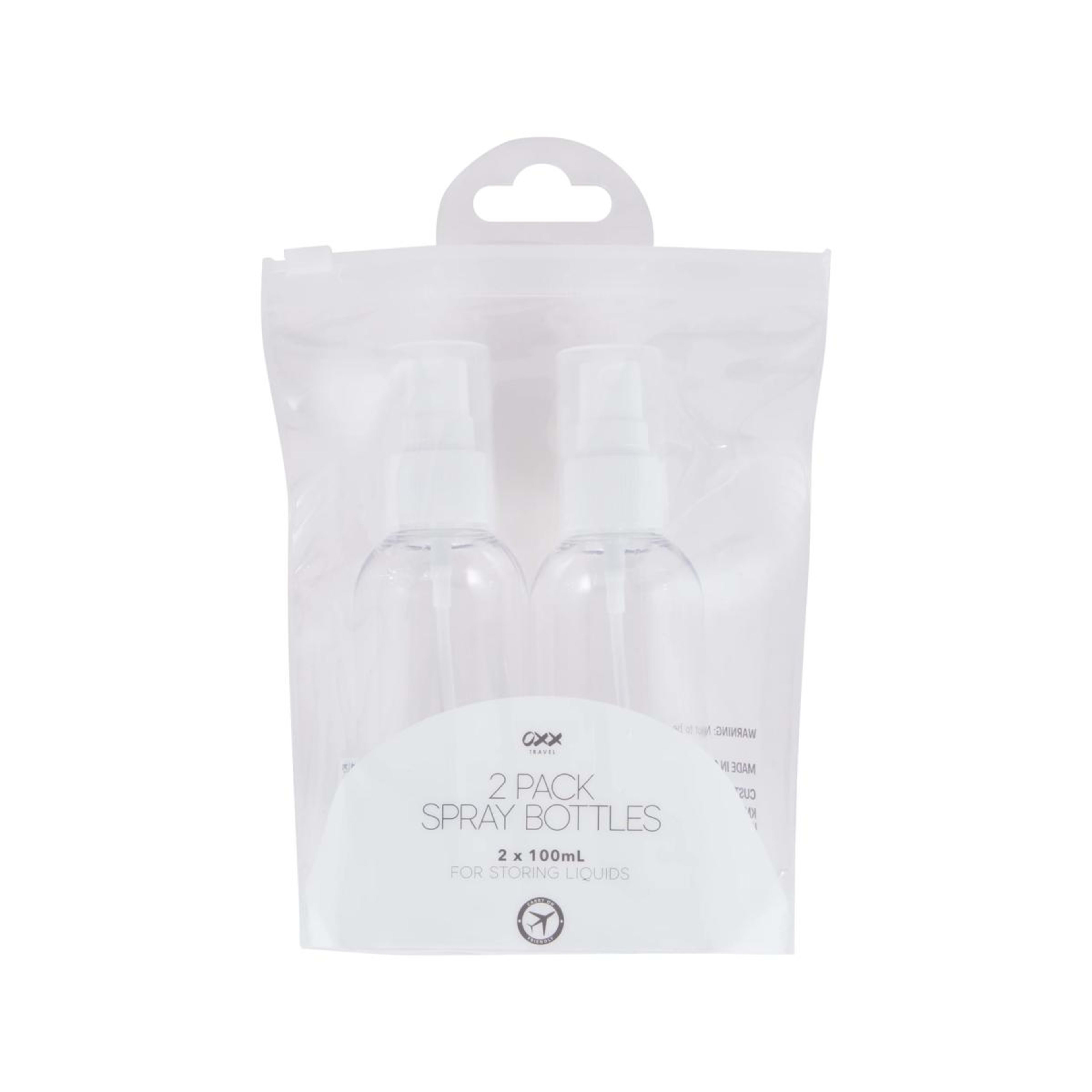 1 2 Pack Travel Solutions Spray Bottles, 1 of 6