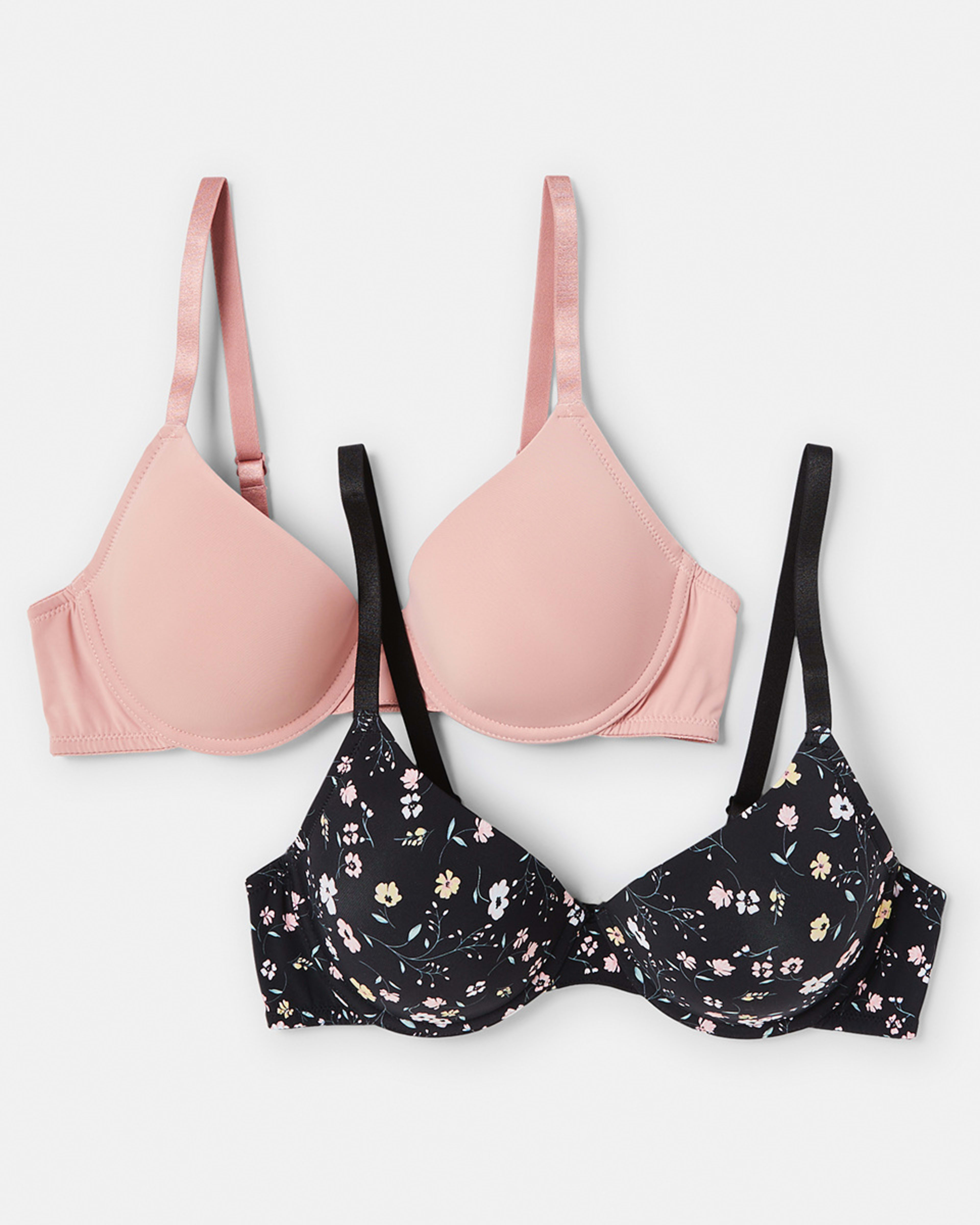 2 Pack Tshirt Bra Kmart