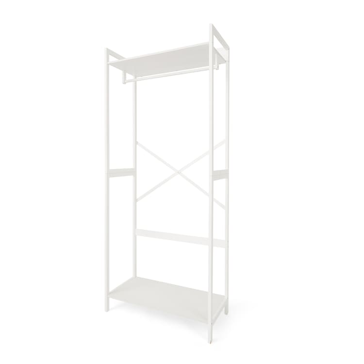 White Bamboo Garment Rack Kmart