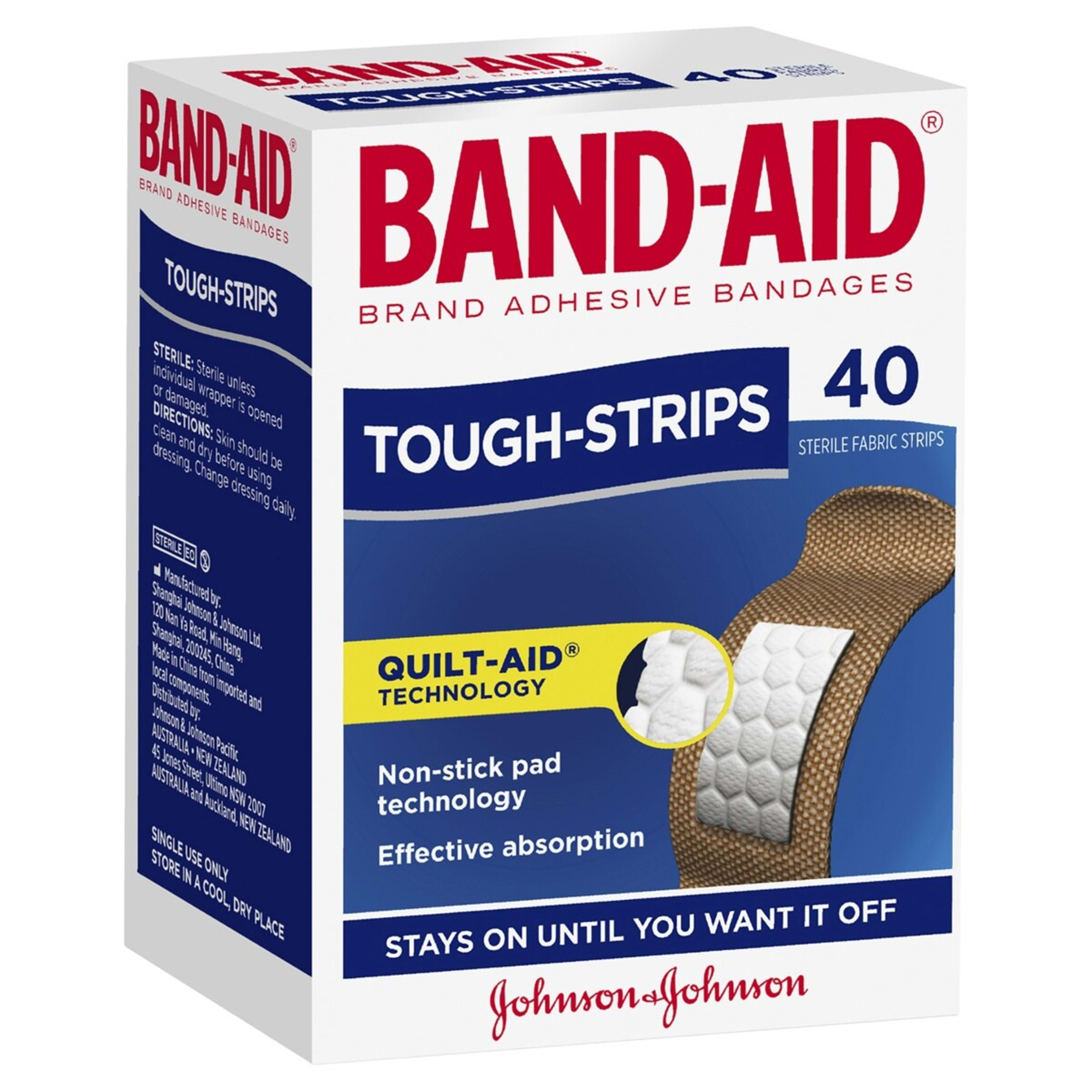 1 40 Pack Johnson & Johnson Band-Aid Adhesive Bandages, 1 of 5