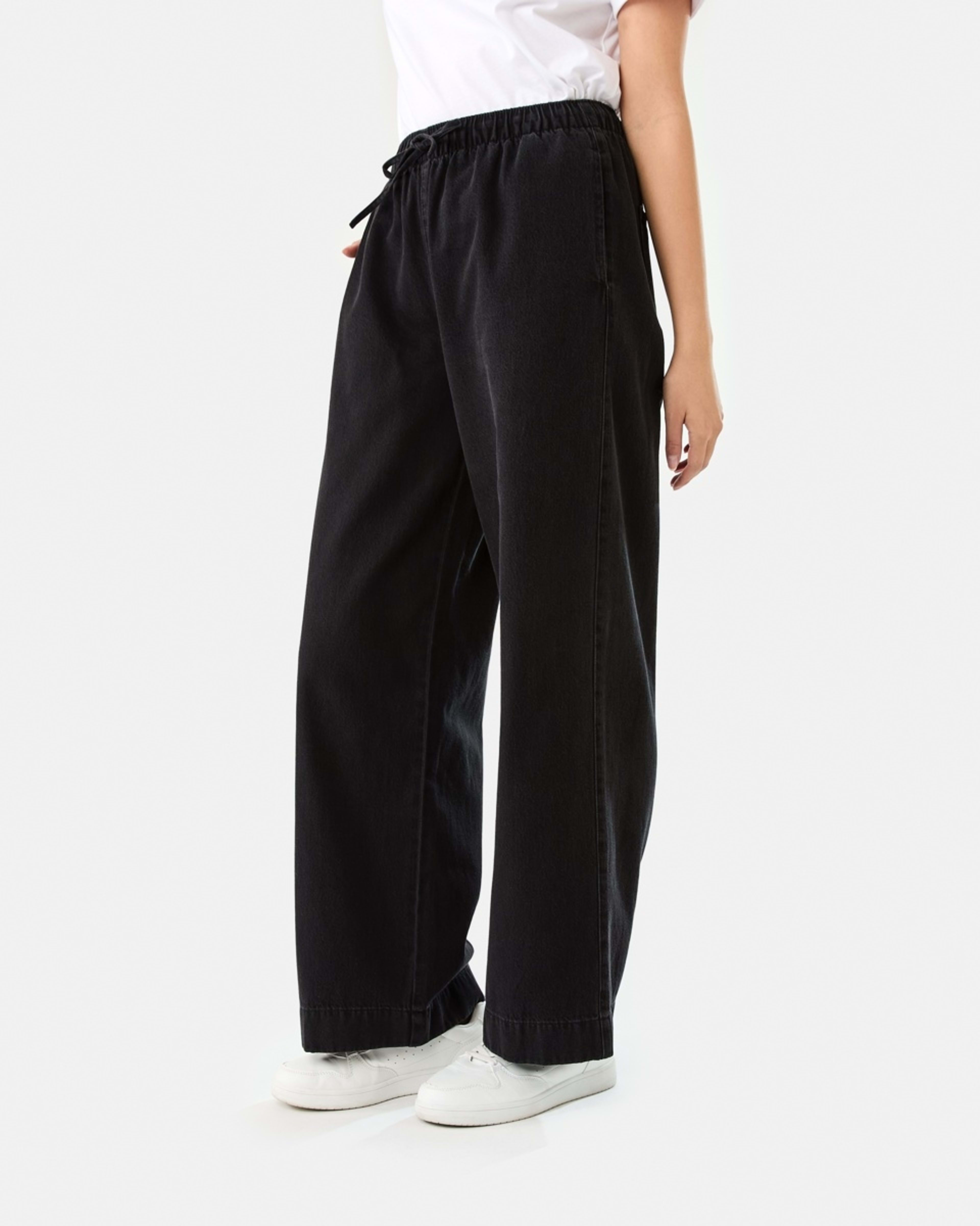 3 Comfort Wide Leg Jeans BLACK WASH, 3 of 9