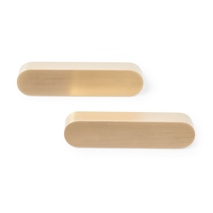 2 Pack Lozenge Handles Gold Look Kmart