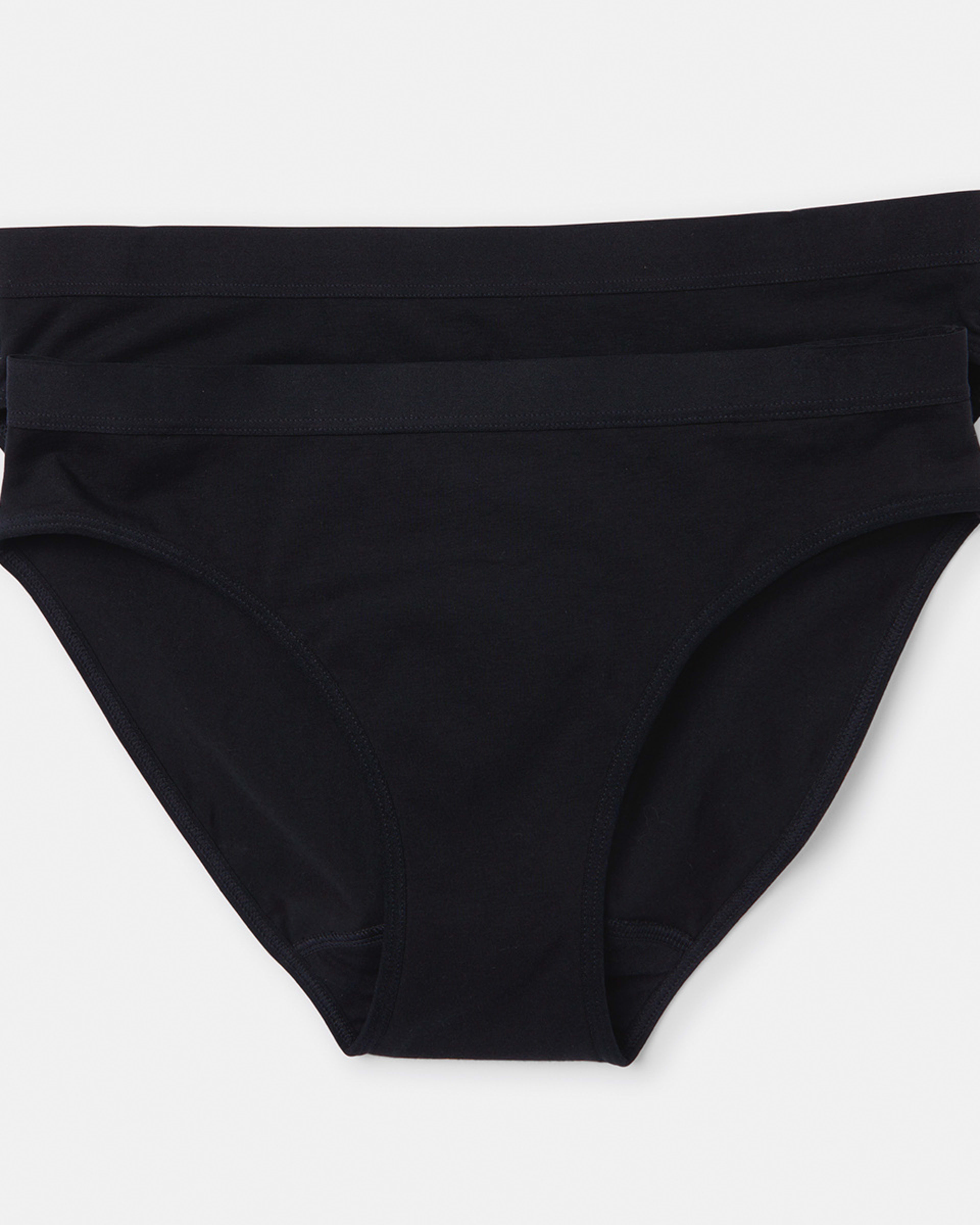 2 Pack Period Bikini Briefs Heavy and Moderate Flow Kmart