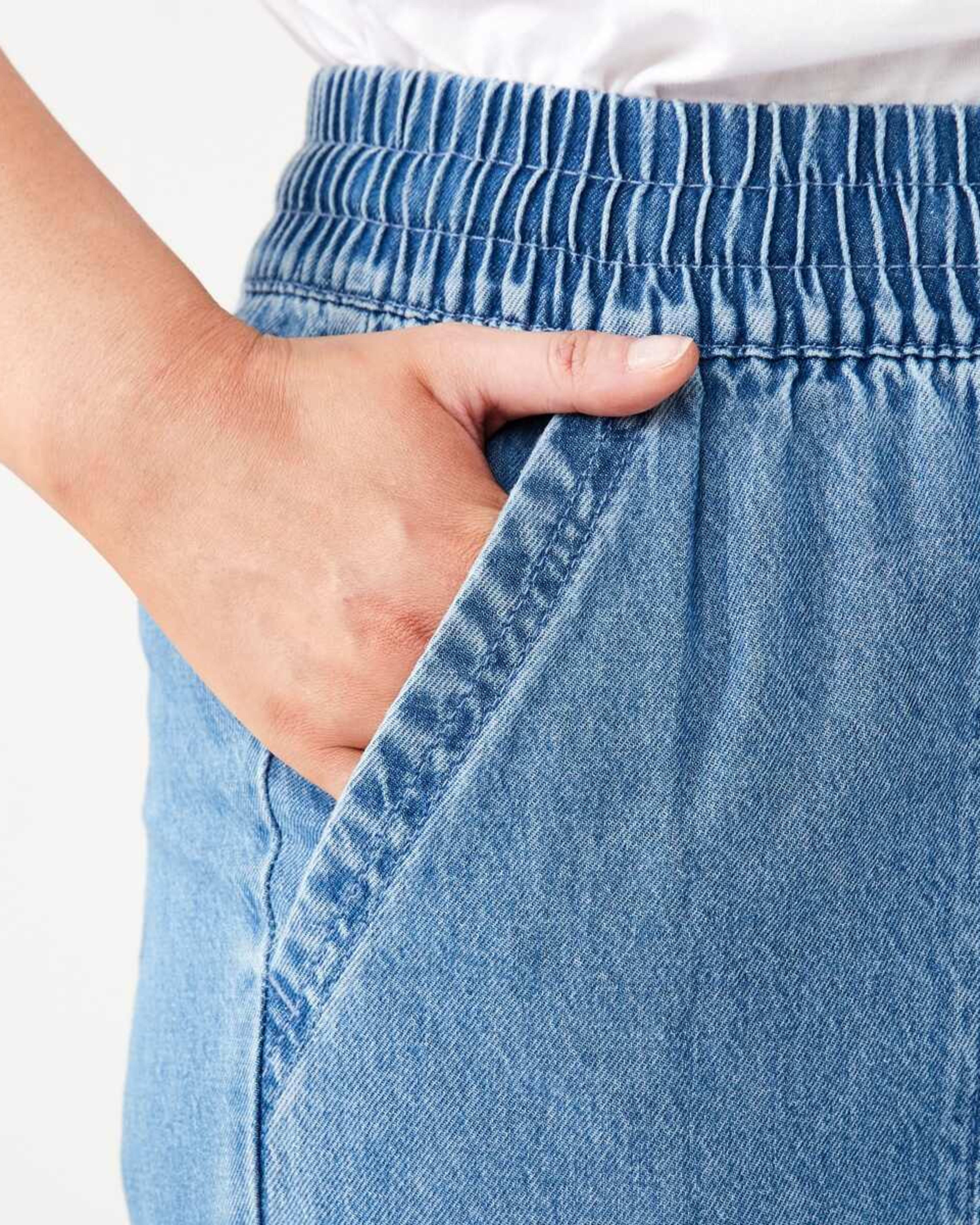 6 Denim Joggers MID WASH, 6 of 9