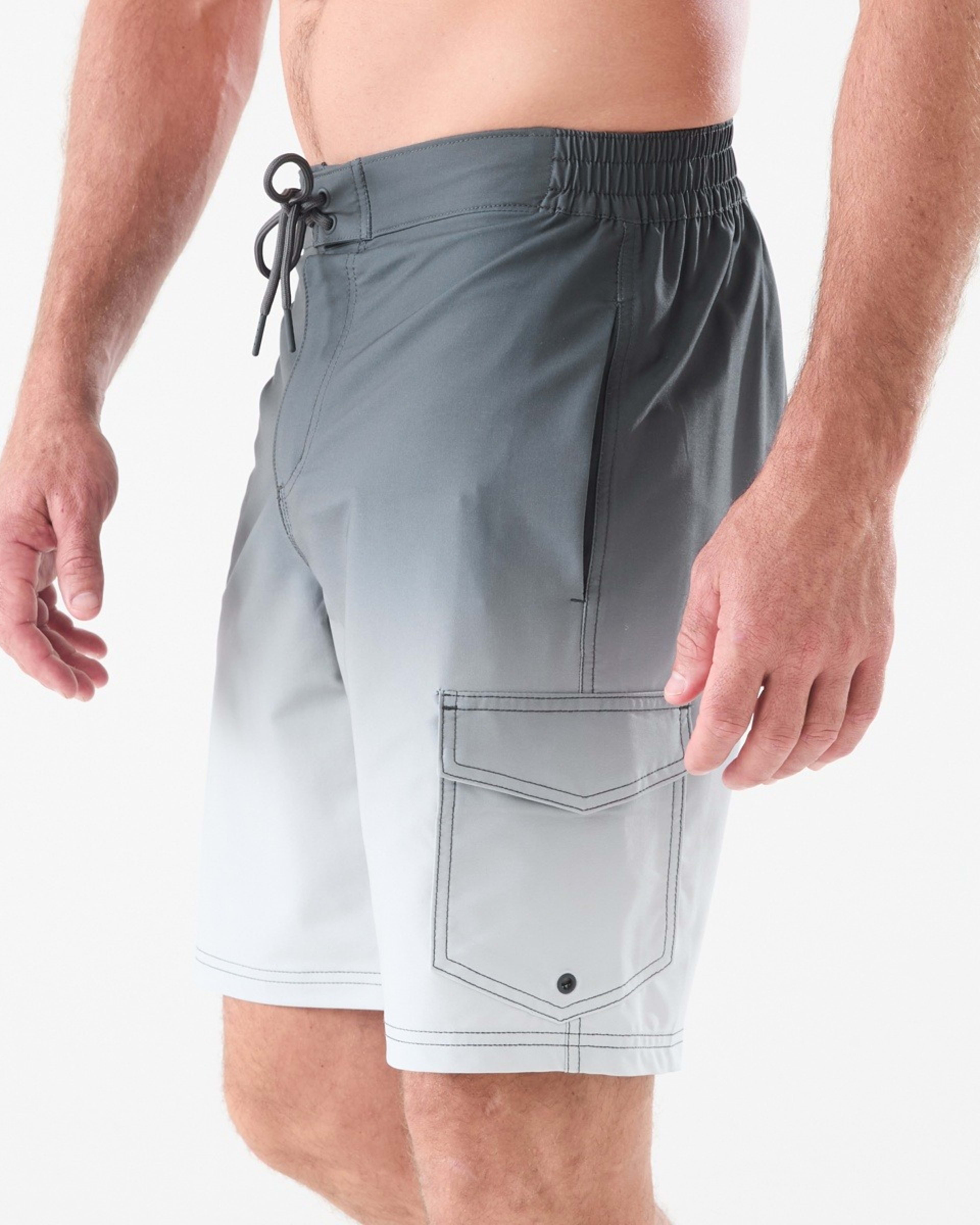 2 4 Way Stretch Boardshorts Smooth Gradient Volcanic Rock, 2 of 6