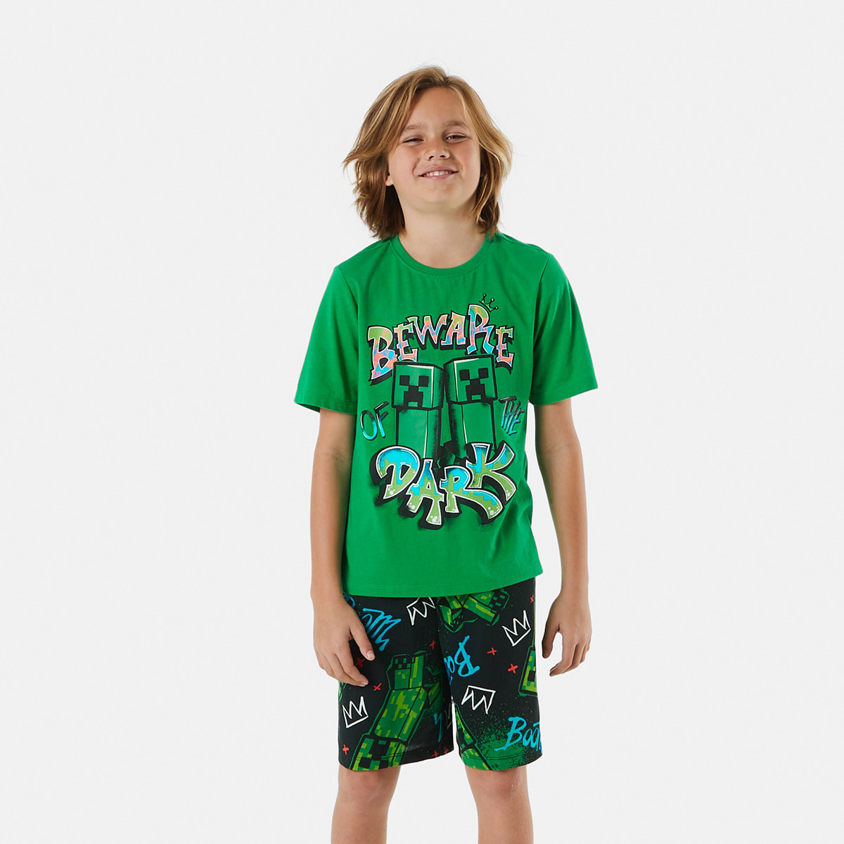 Minecraft License Pyjama Set Kmart