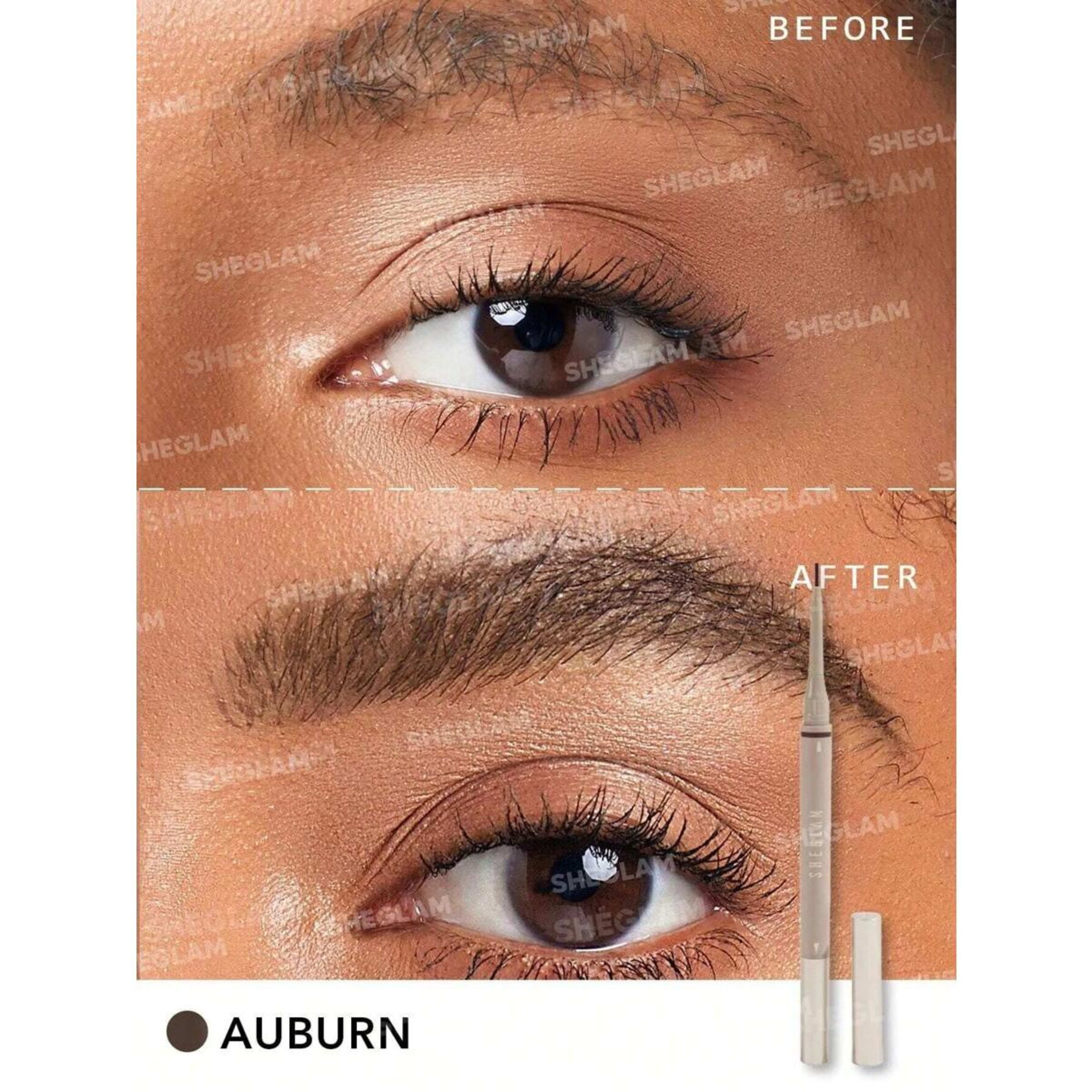 2 SHEGLAM Brows on Demand 2-in-1 Brow Pencil - Auburn, 2 of 5