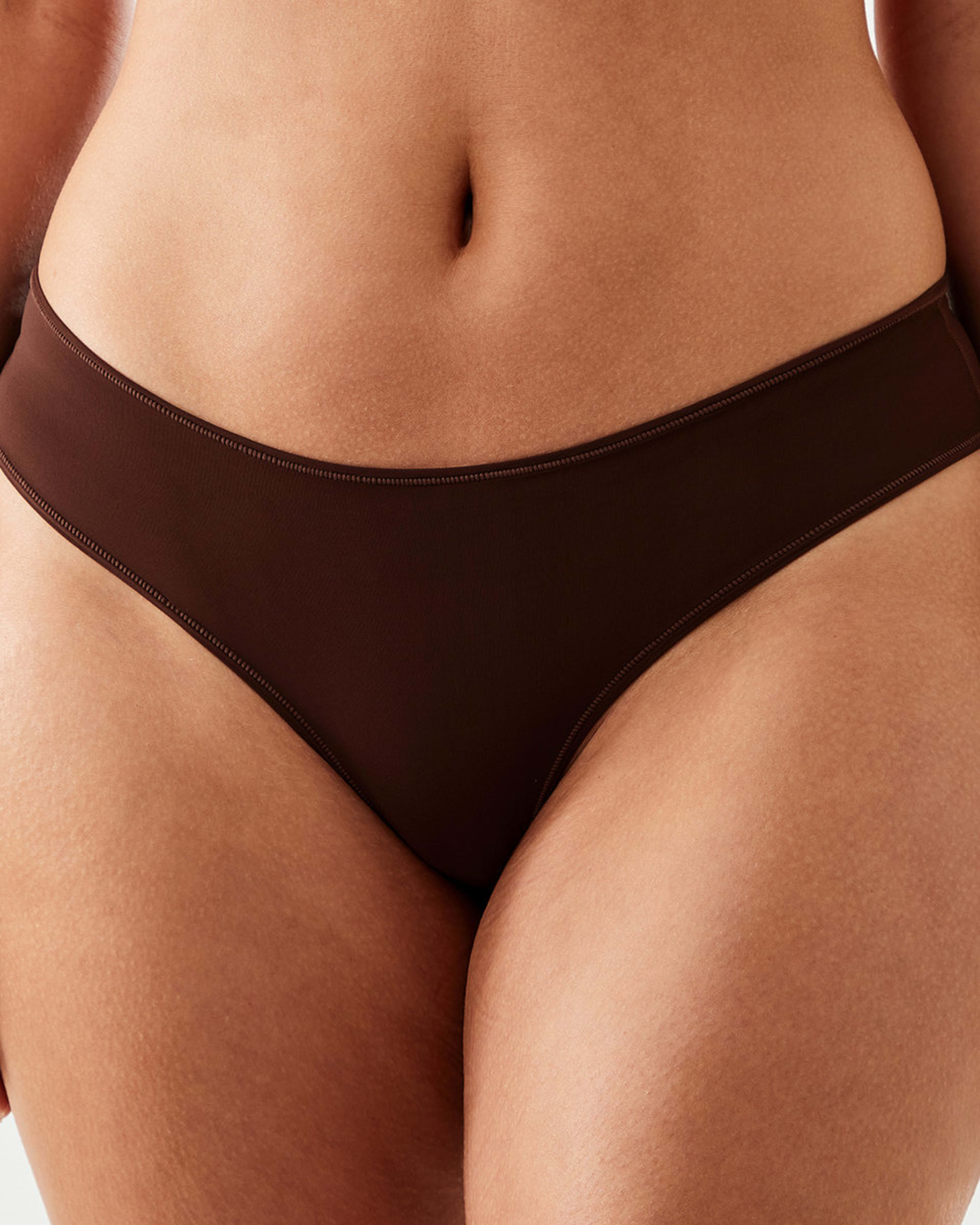 4 3 Pack Super Soft G-String Briefs SOFT CLAY, LIGHT FAWN, CHOCOLATE FUDGE, 4 of 8