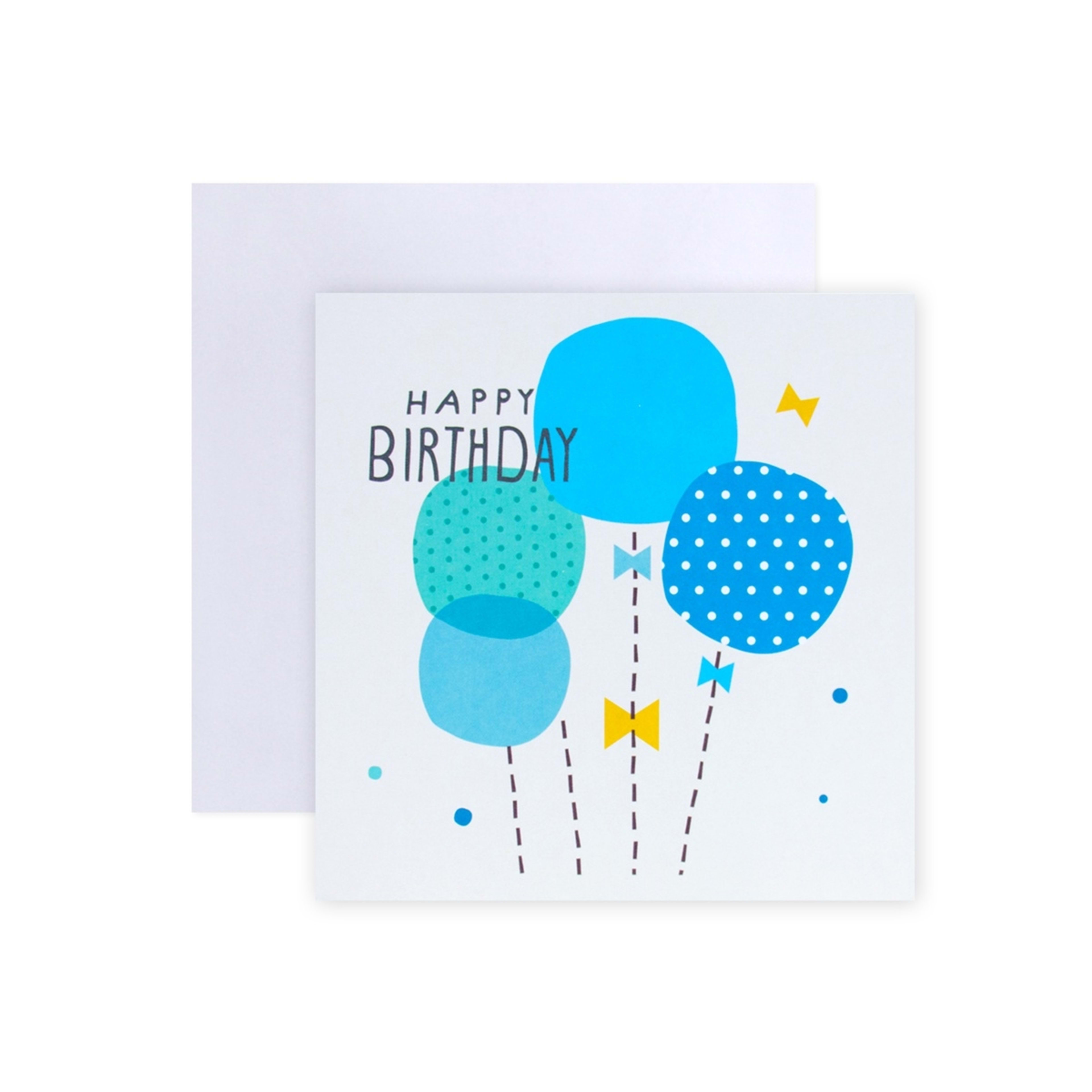1 Creative Publishing by Hallmark Birthday Greeting Card - Blue Balloons