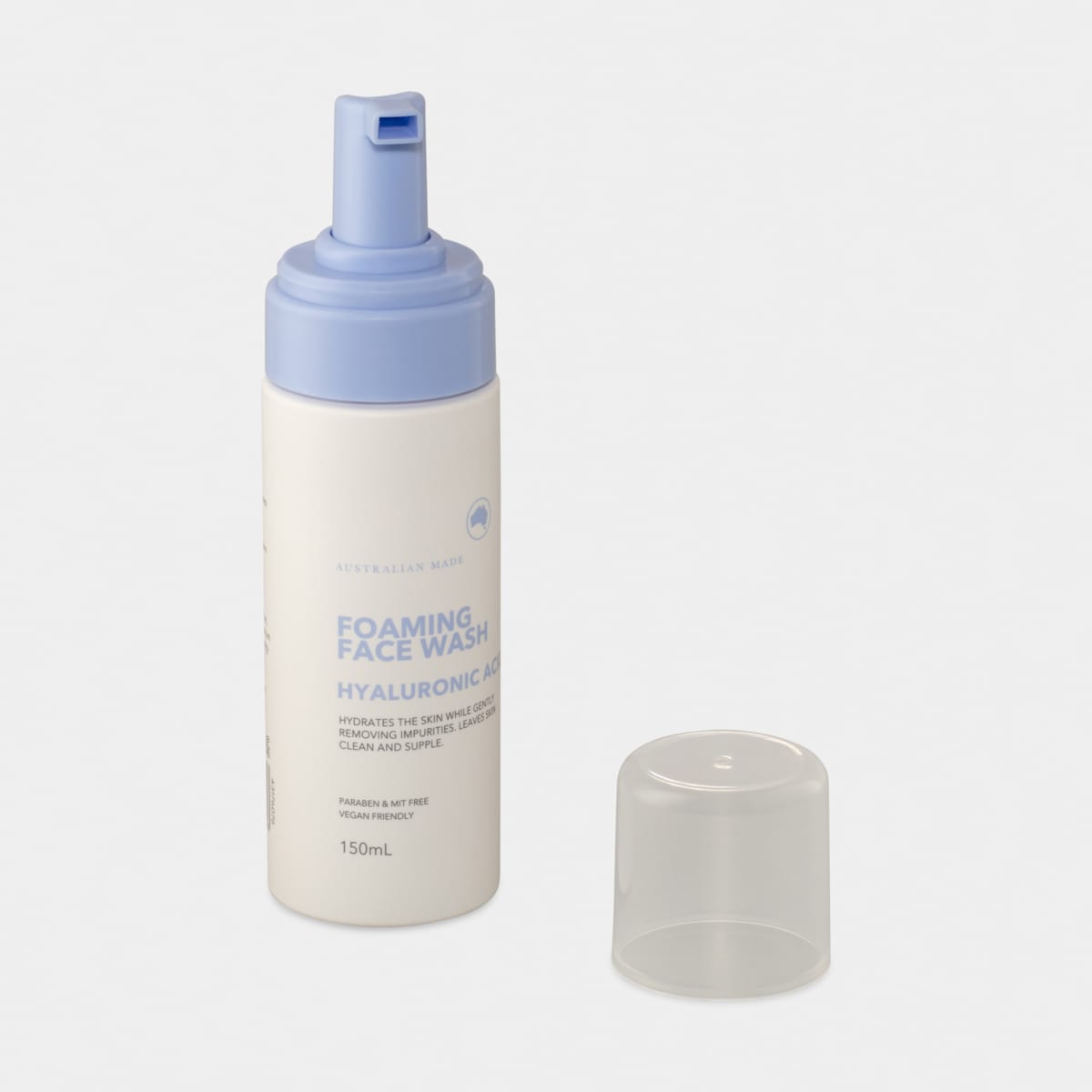 Foaming Face Wash 150ml Hyaluronic Acid Kmart