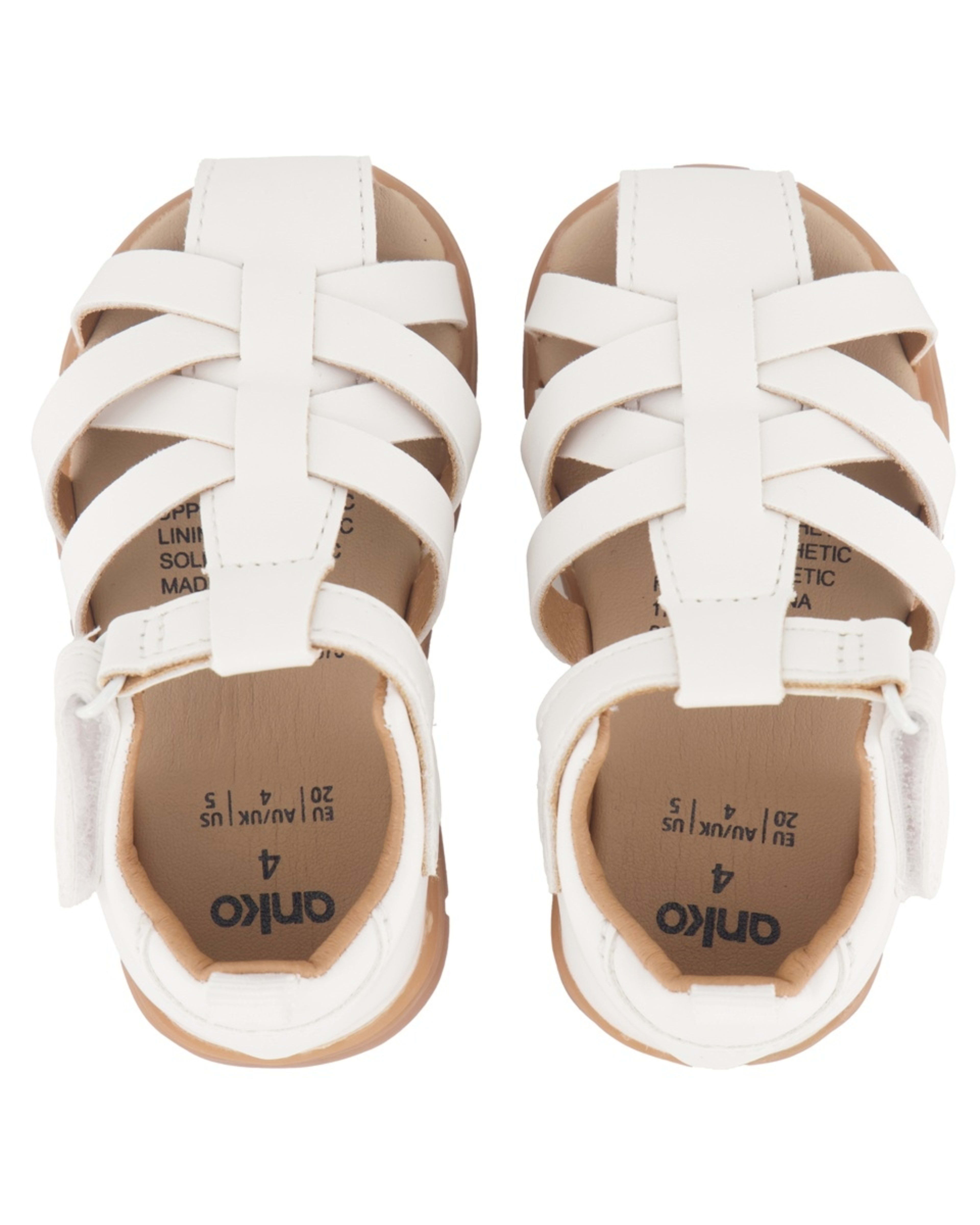 3 Baby Sandals WHITE, 3 of 4