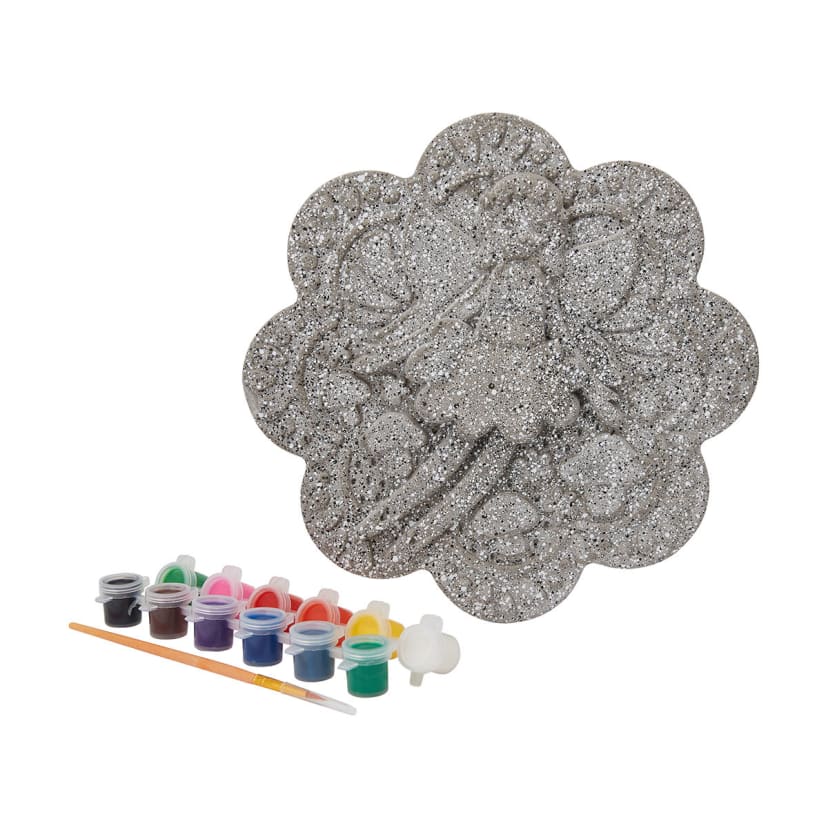 14 Piece Paint Your Own Fairy Stepping Stone Kmart