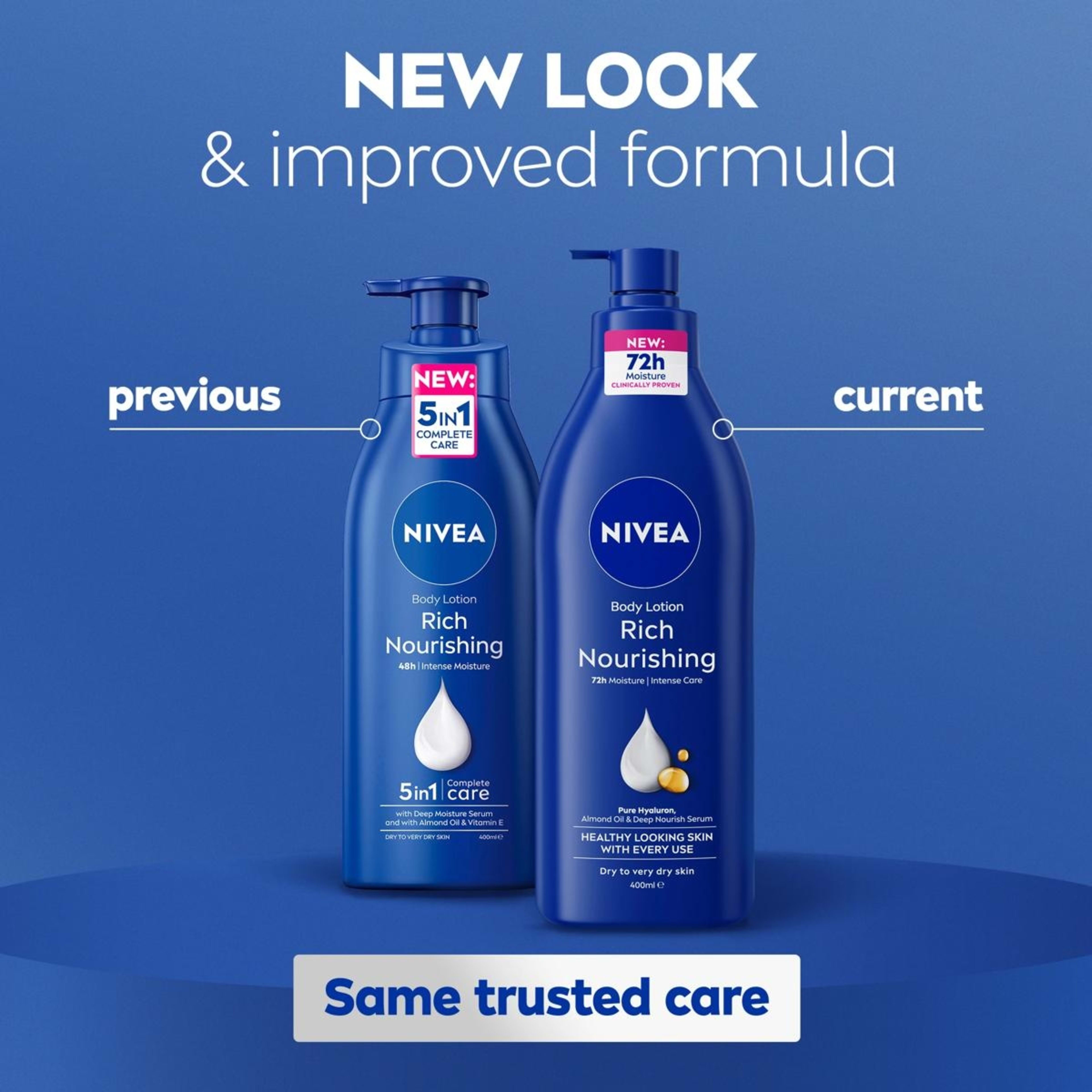 6 Nivea Rich Nourishing Body Lotion 400ml -  Almond Oil & Vitamin E, 6 of 10