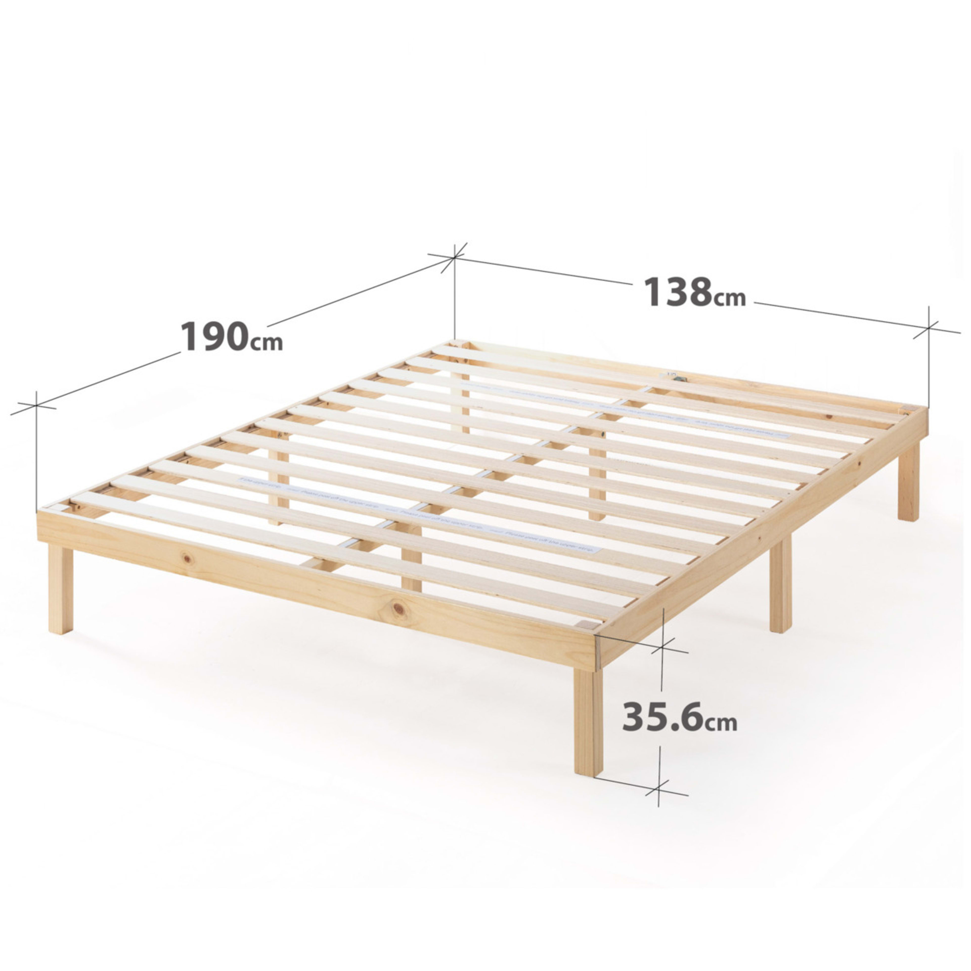 Double Bed Timber Bed Base Kmart