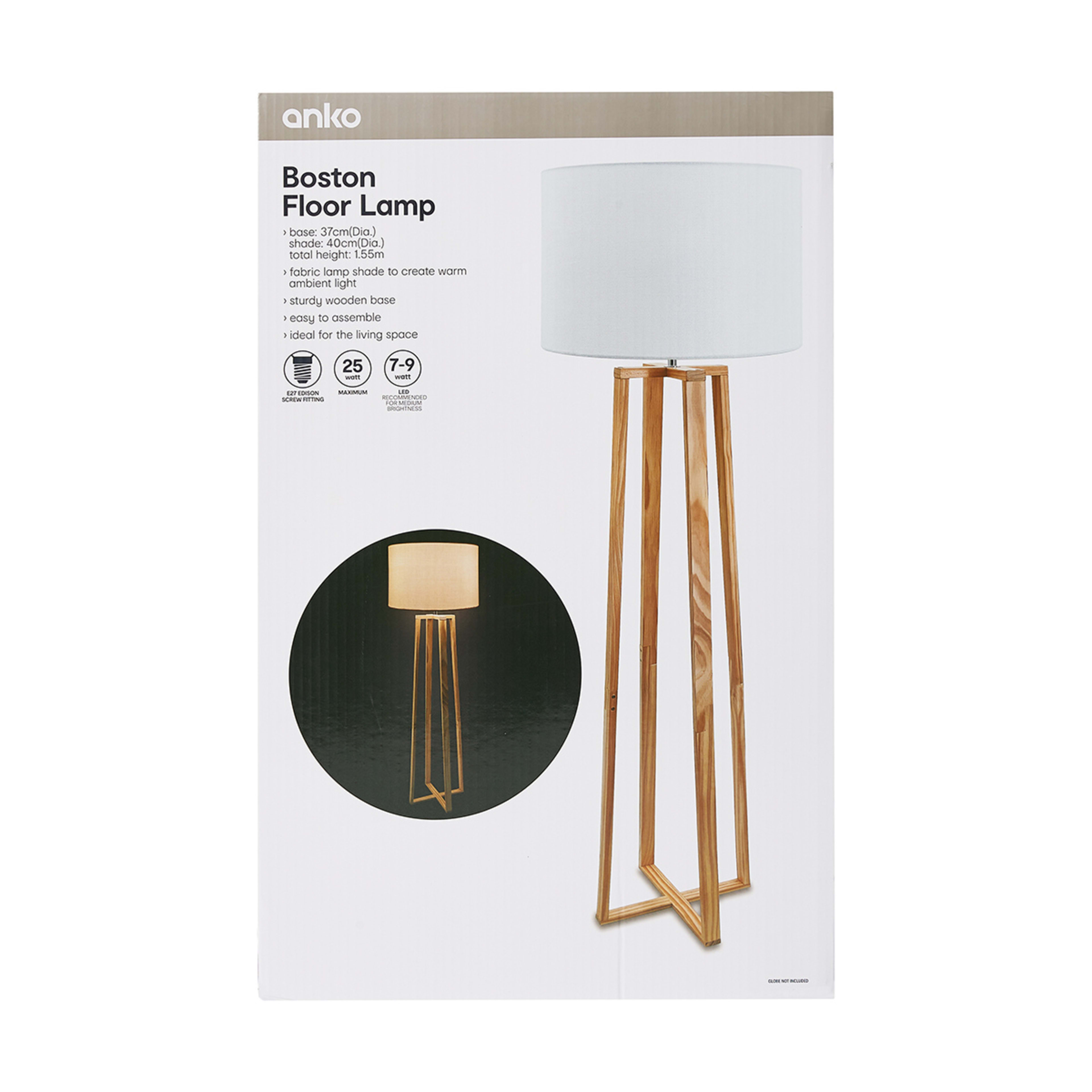 Boston Floor Lamp Kmart