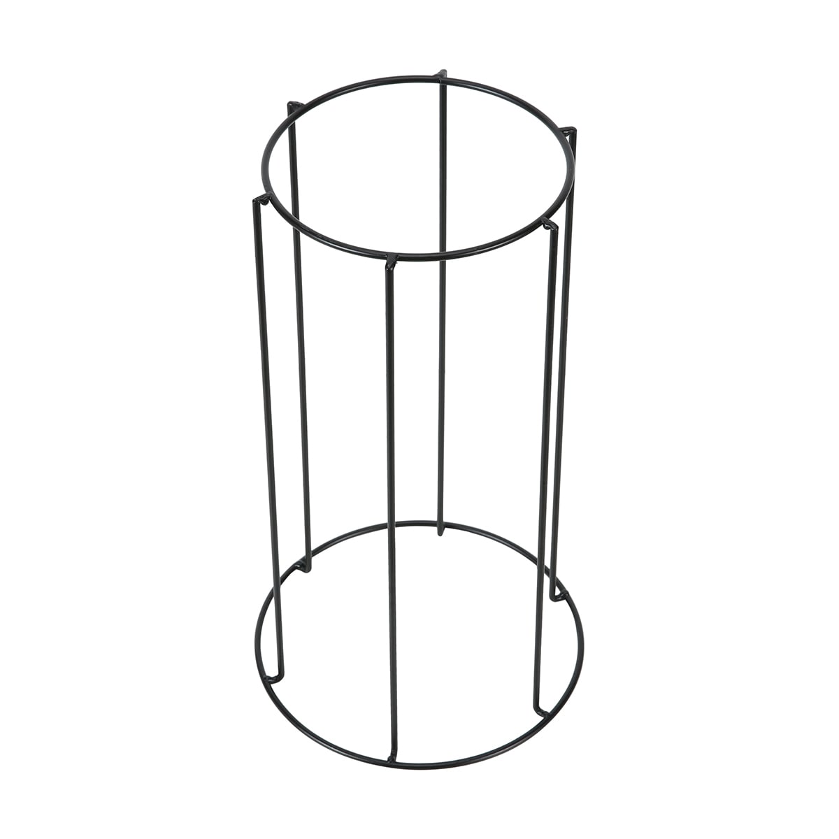 40cm Black Metal Pot Stand Kmart
