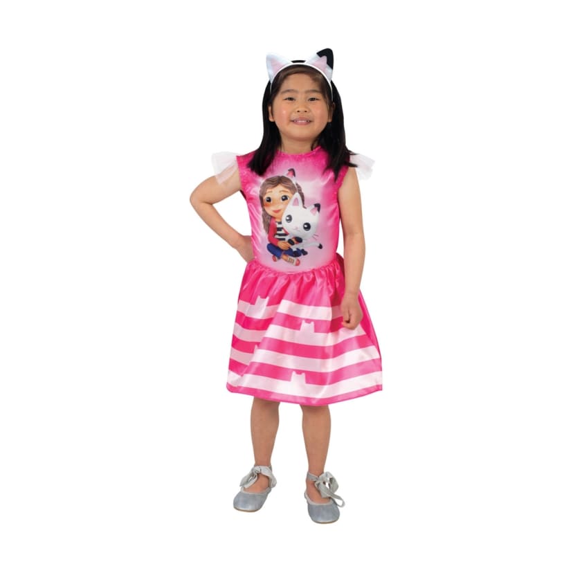 DreamWorks Gabby's Dollhouse Gabby and Pandy Paw Costume Ages 35 Kmart