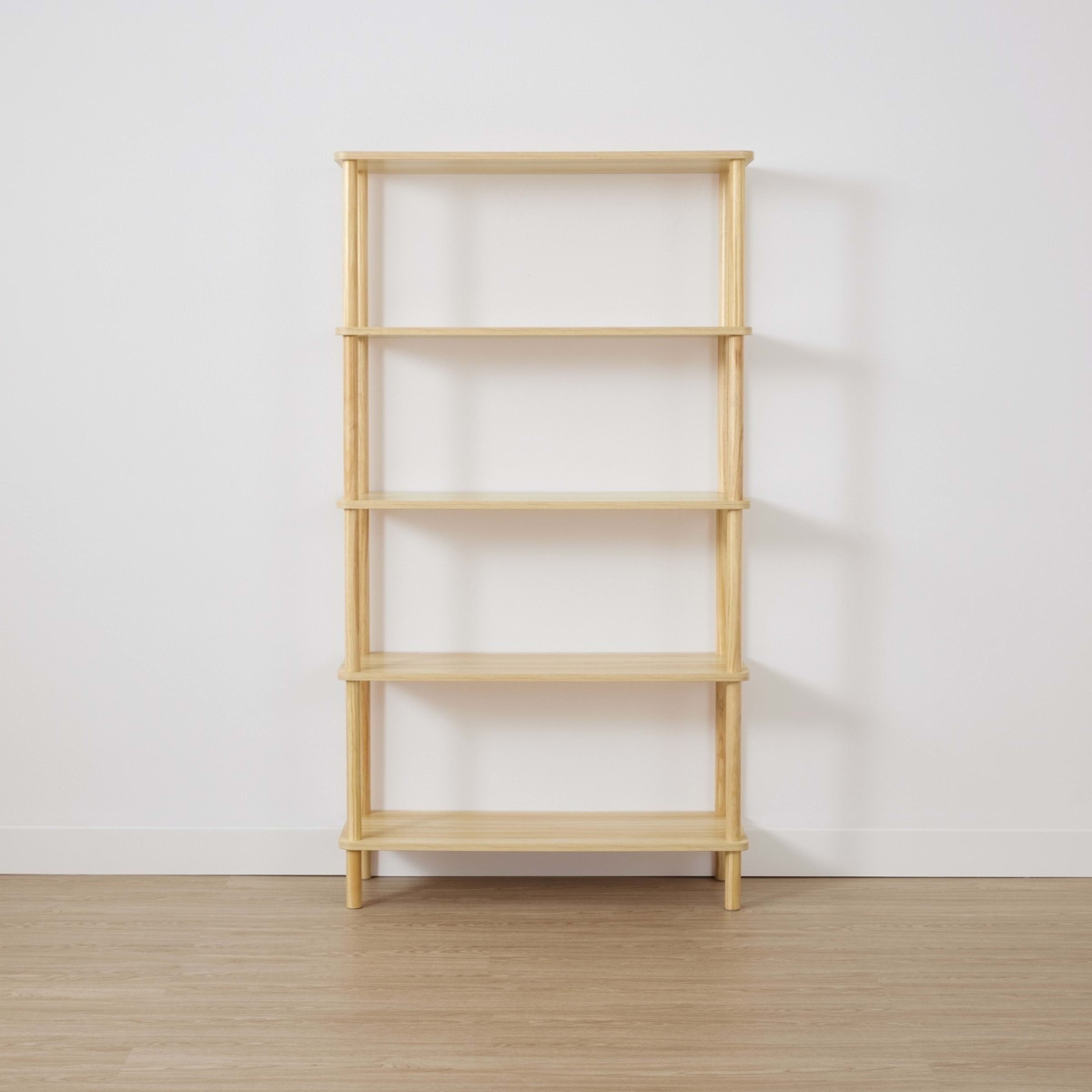 3 Tall Oak Bookshelf, 3 of 10
