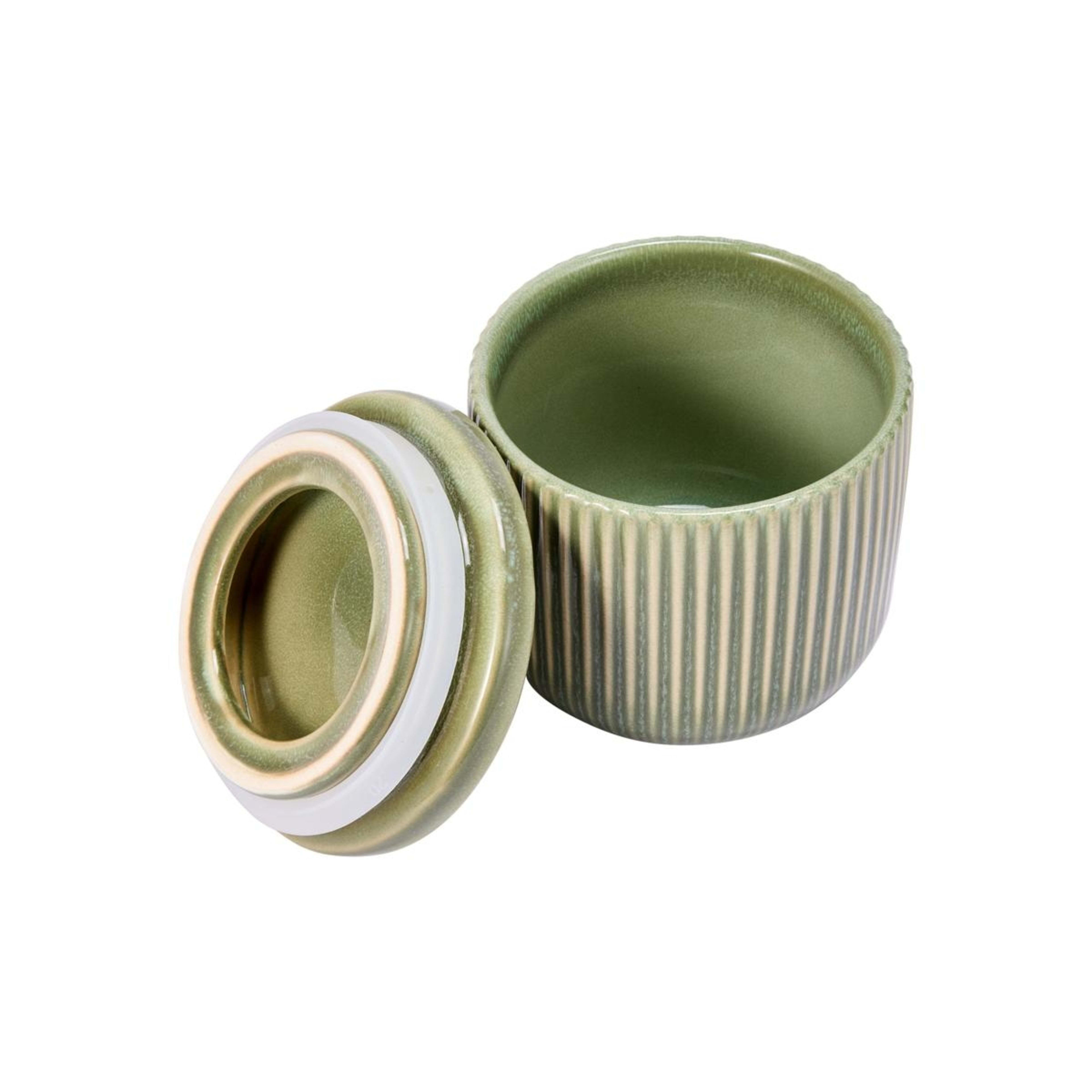 2 Small Green Linear Canister, 2 of 4