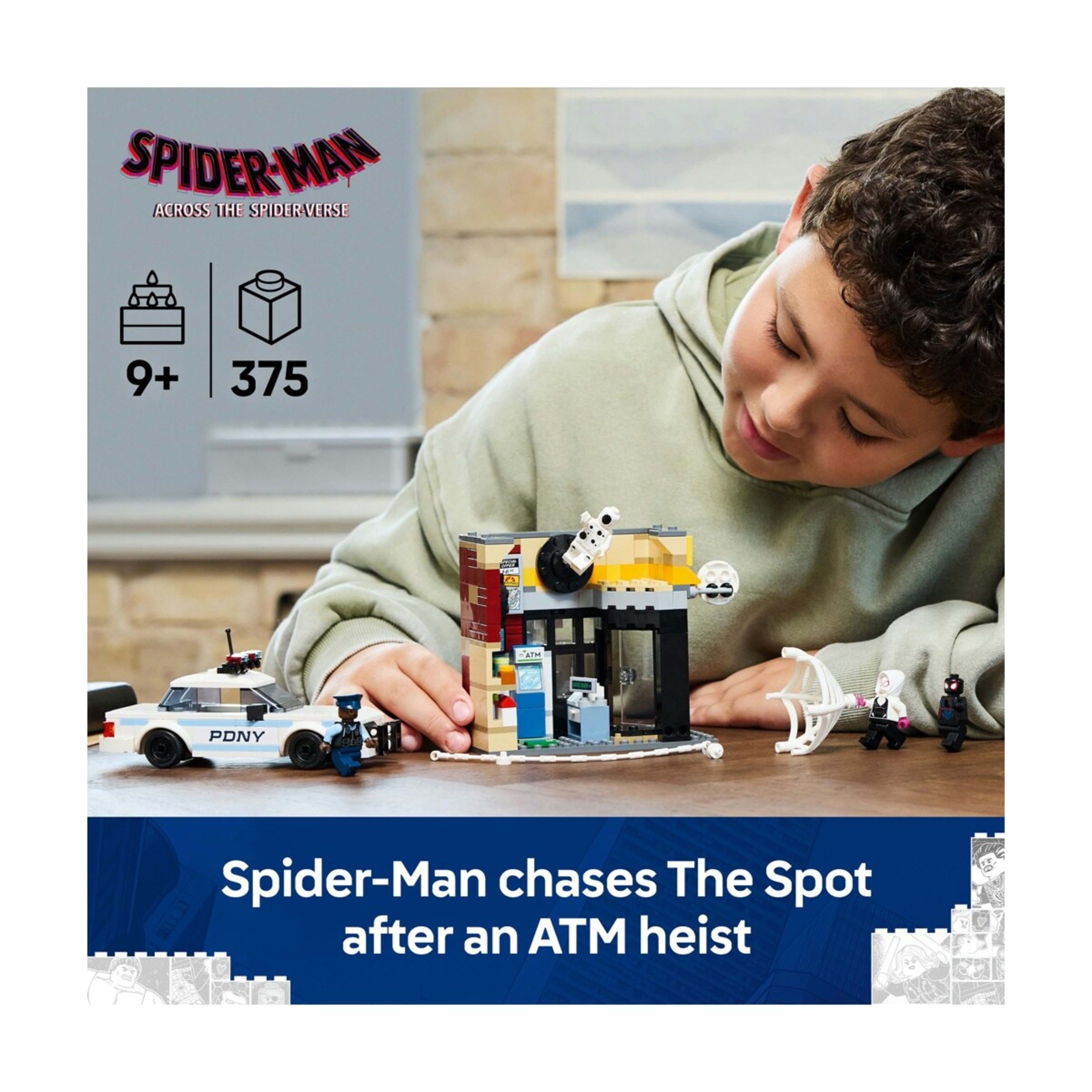 3 LEGO Super Heroes Spider-Verse: Miles Morales vs The Spot 76311, 3 of 10
