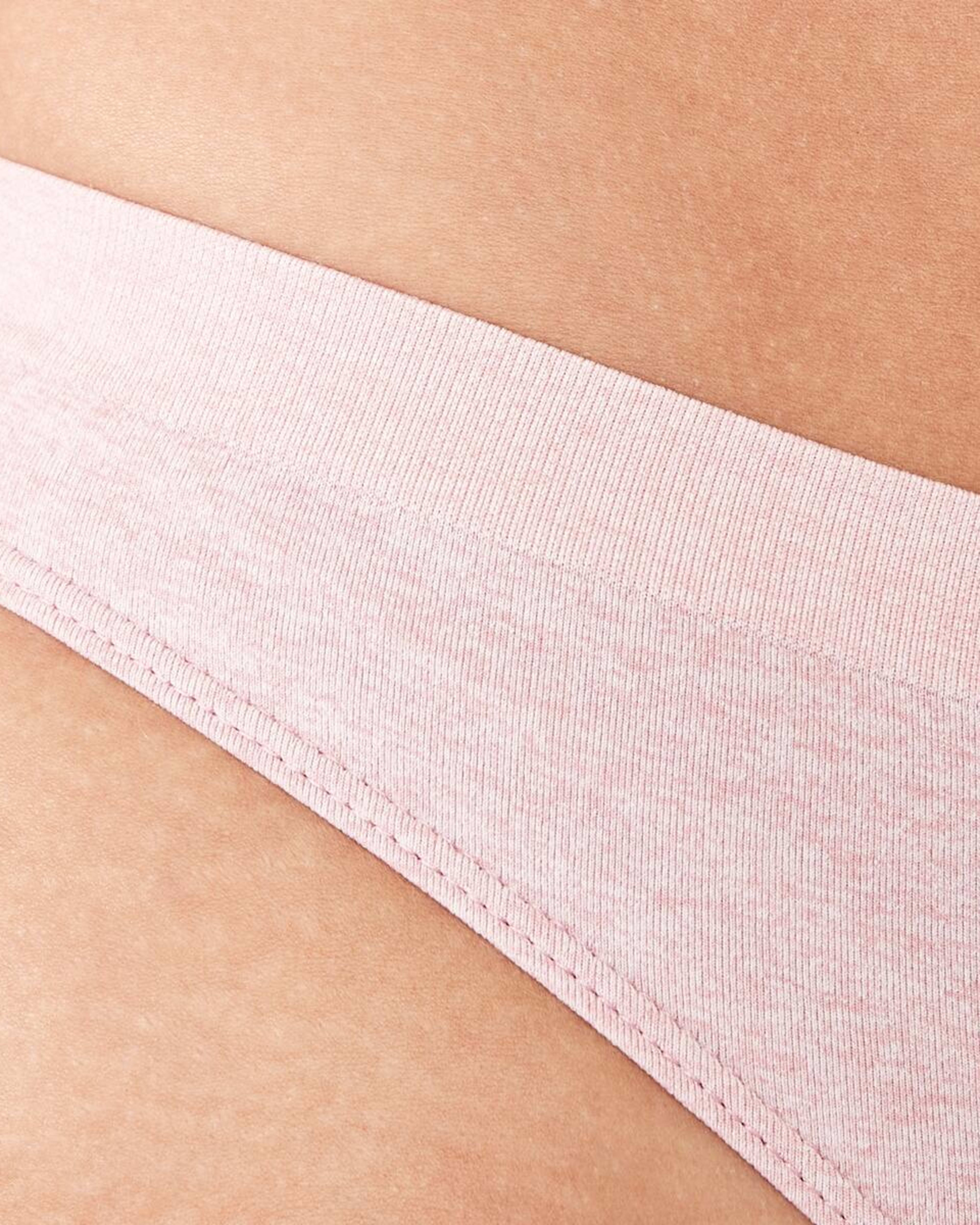 3 Ultra Smooth Seamfree G-String Briefs SIERRA PINK MARLE, 3 of 6