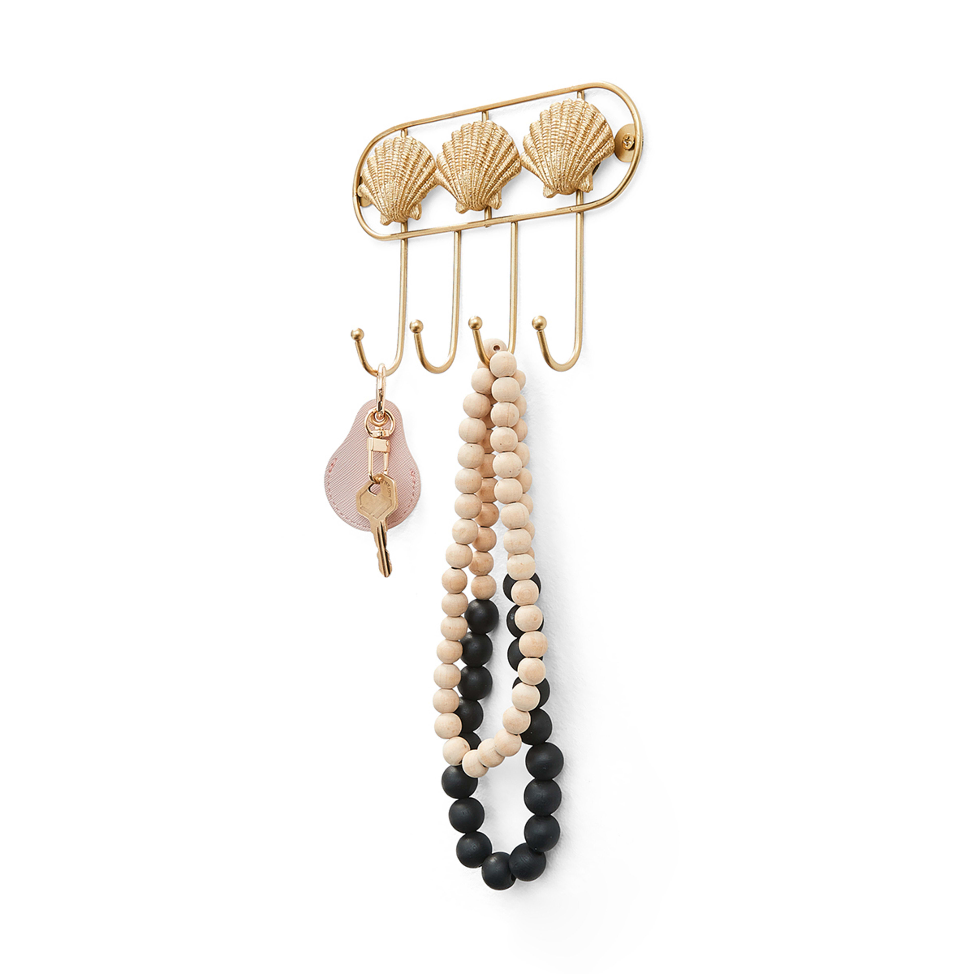 Shell Key Hook Gold Look Kmart NZ