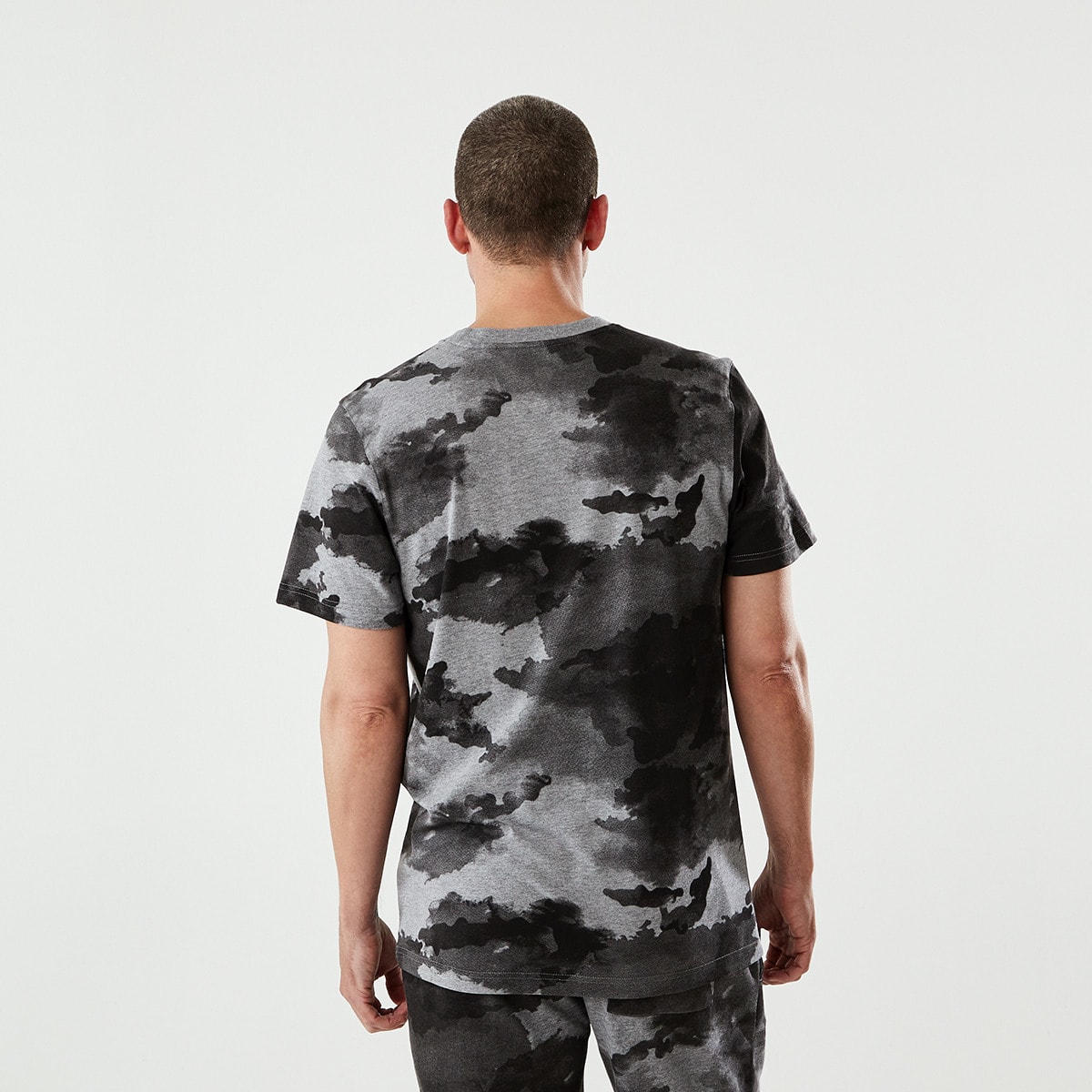 Active Everlast Mens Camo Crew Neck Tshirt Kmart