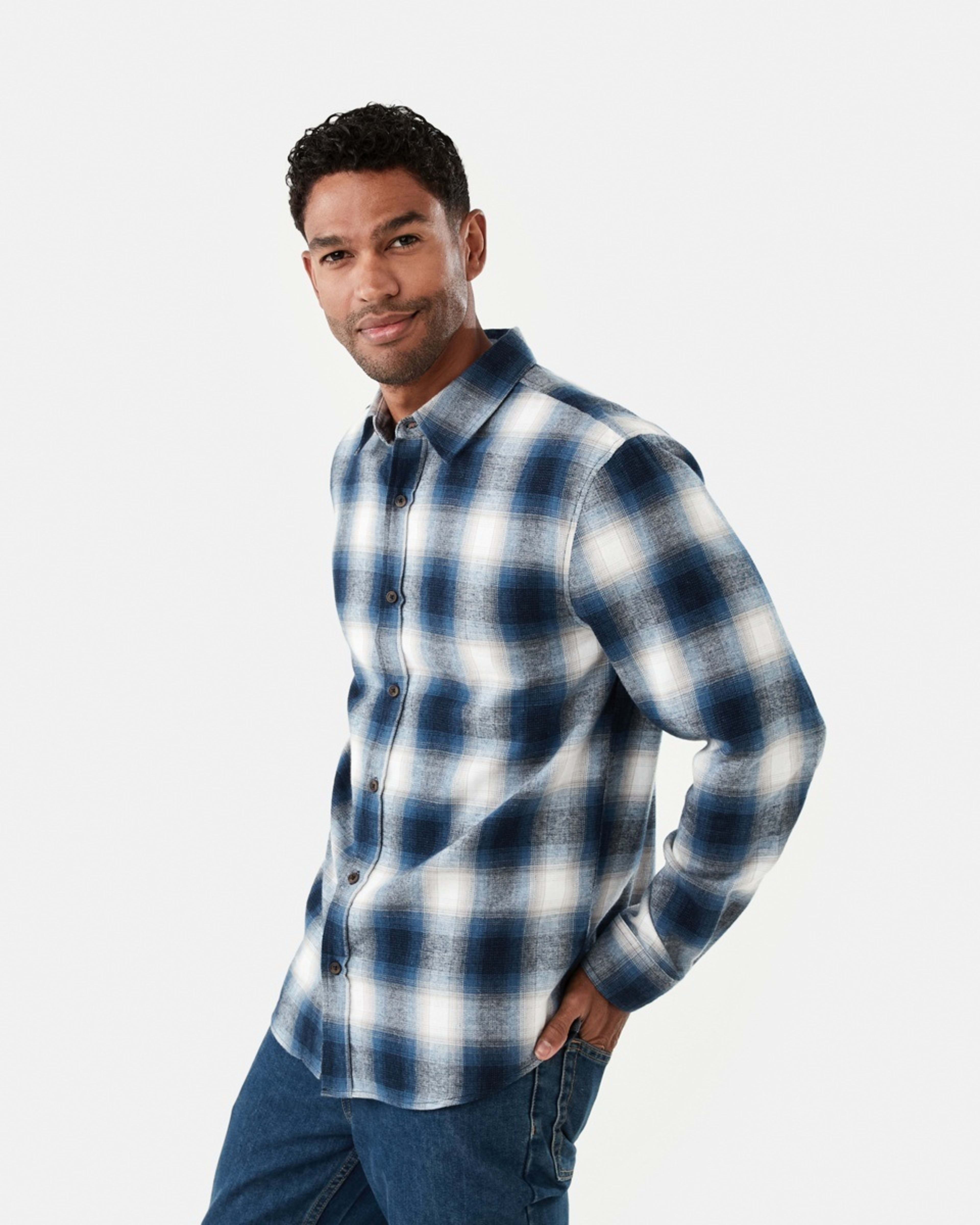 2 Long Sleeve Buffalo Check Shirt Dnm Check, 2 of 7