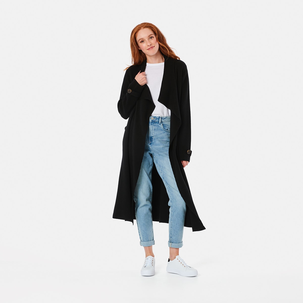 kmart trench coatigan