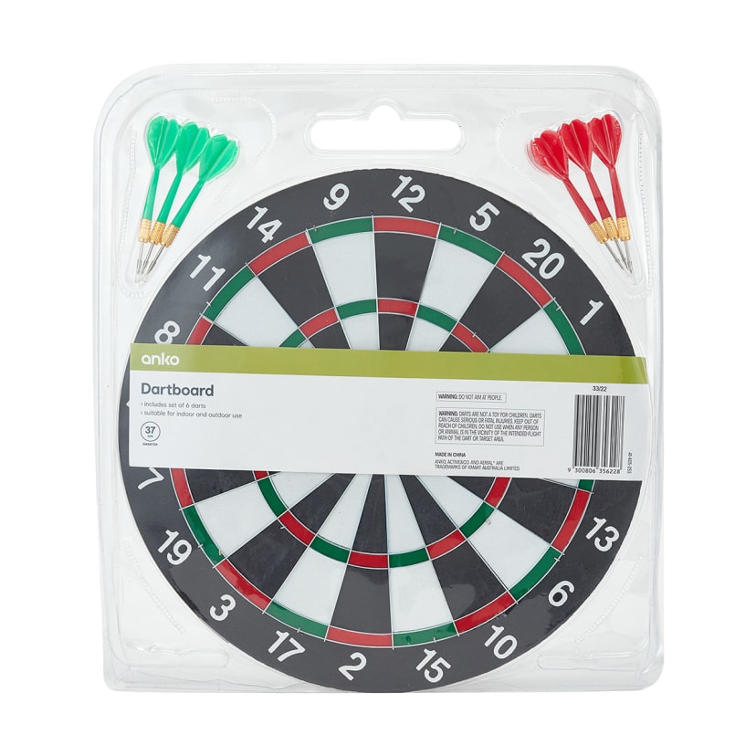 Dartboard with Darts Kmart