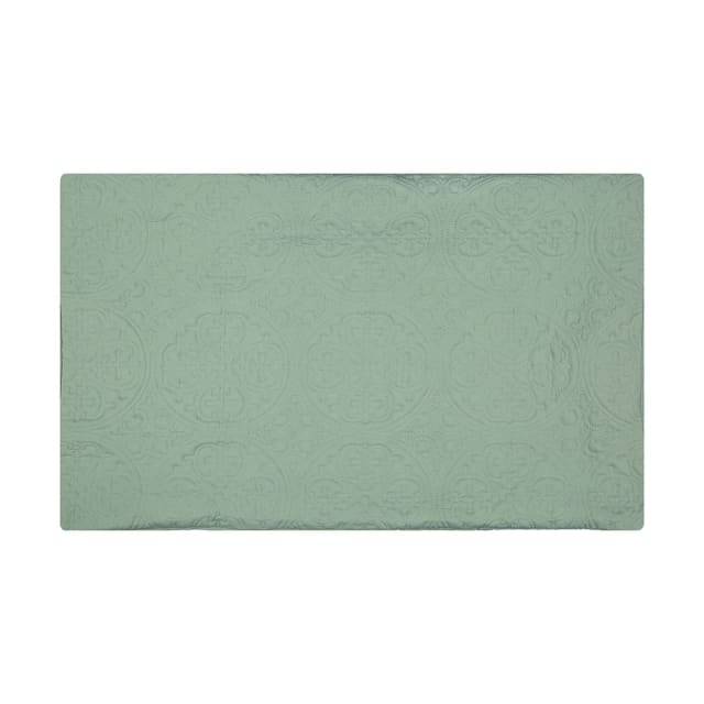 Aria Standard Pillowcase Sage Kmart