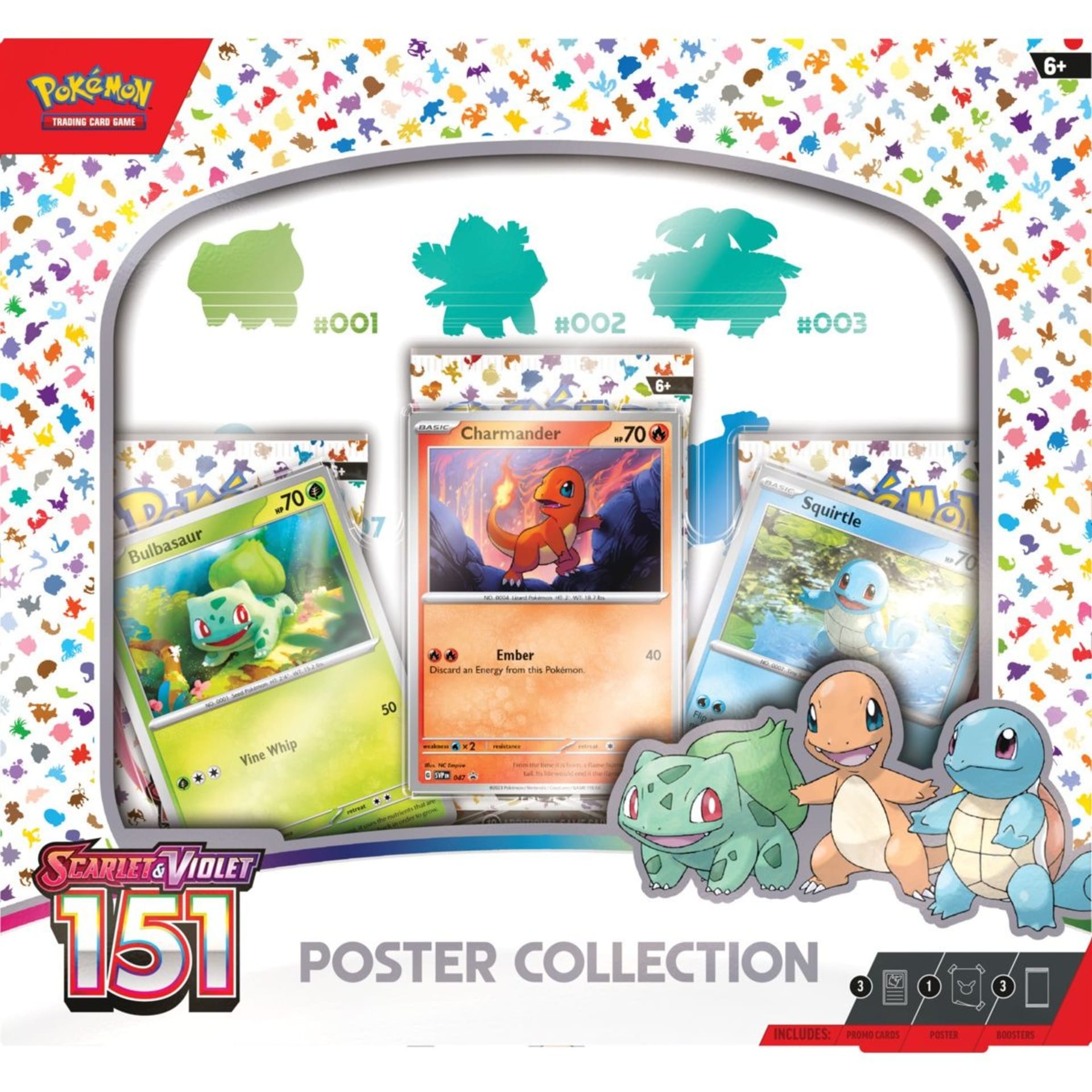 Pokemon Trading Card Game Scarlet and Violet 151 Poster Collection Kmart