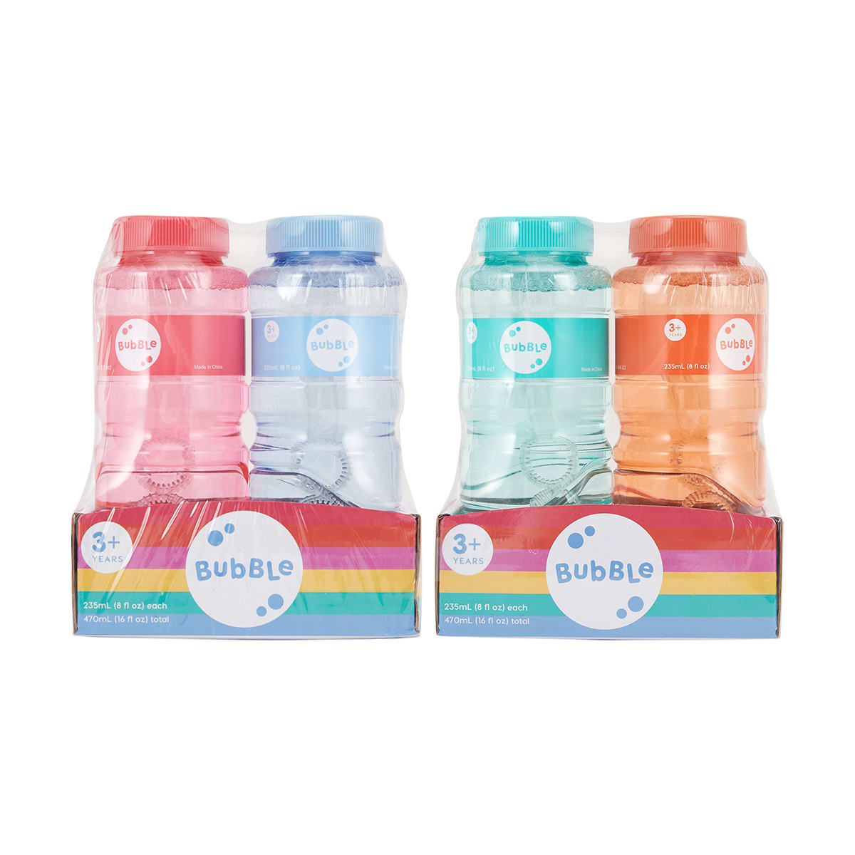 2 Pack Bubble Solution Assorted Kmart