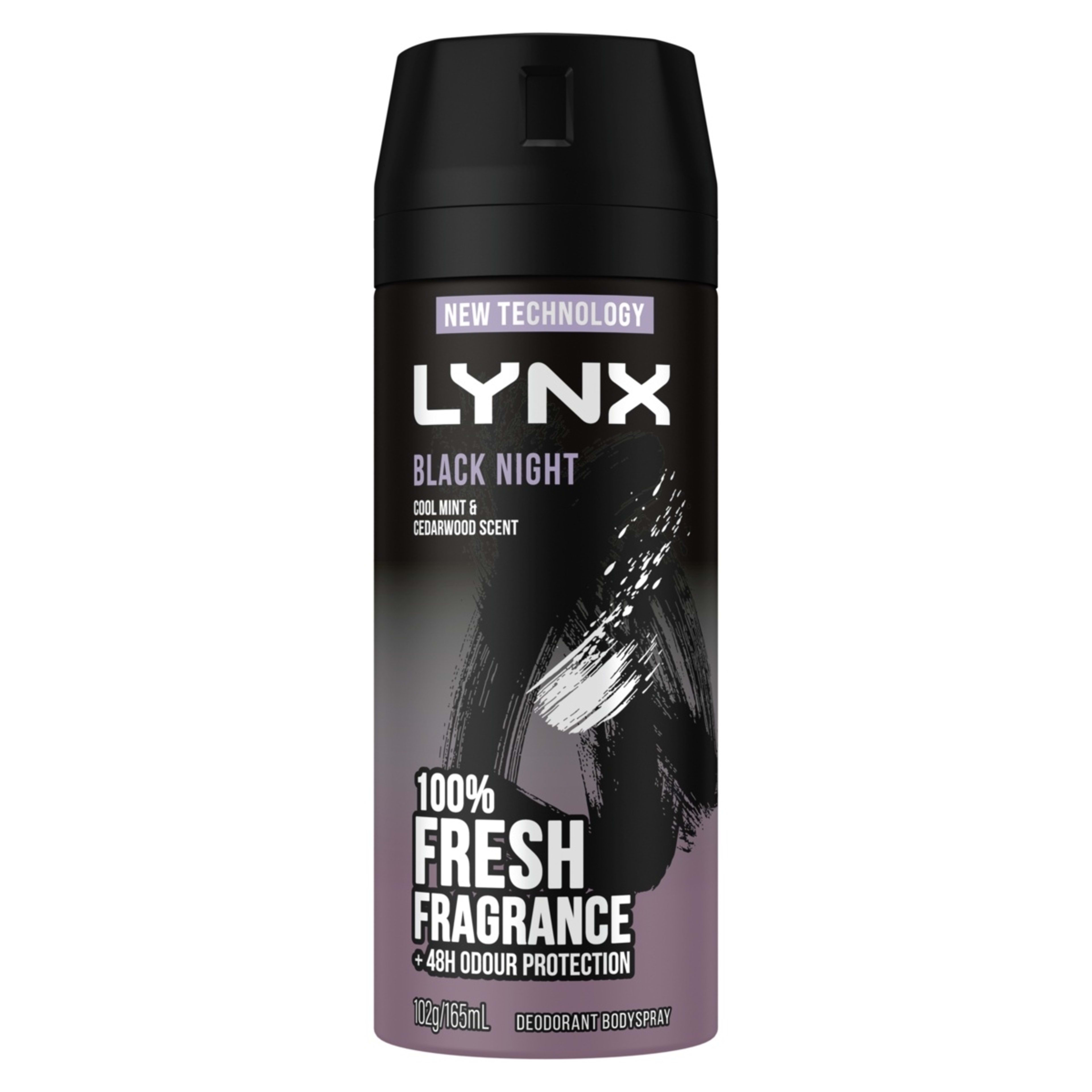 1 LYNX Black Night Deodorant Bodyspray, 1 of 7