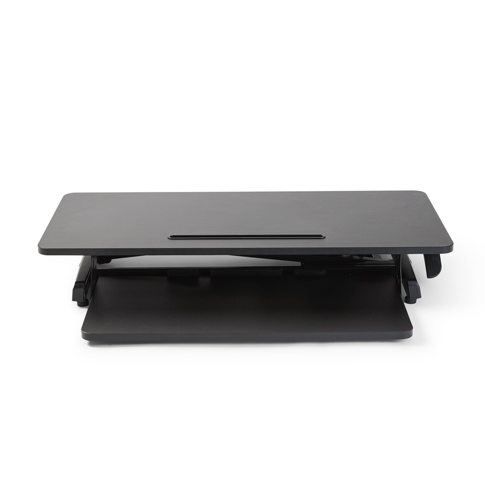 Sit and Stand Desk Black Kmart
