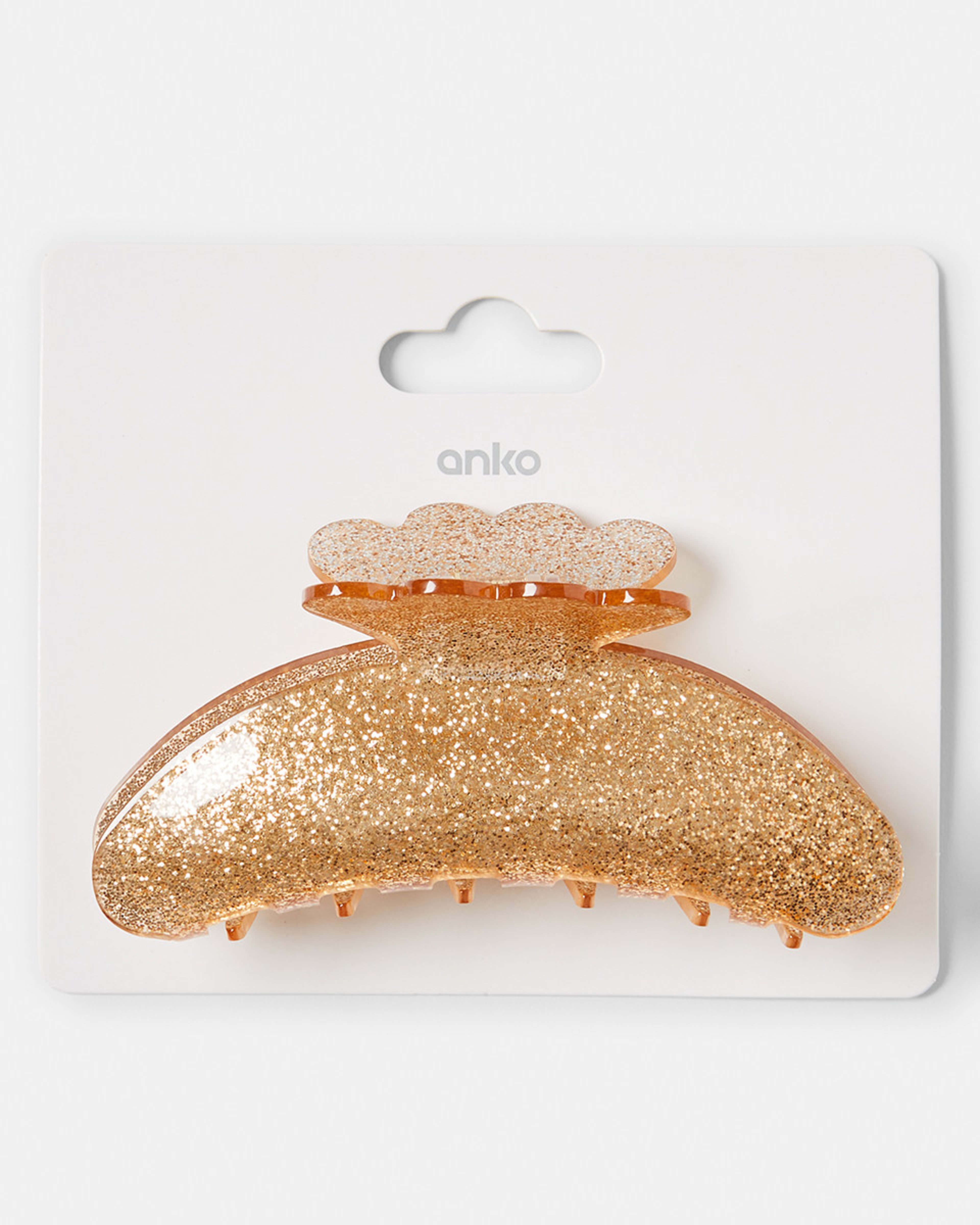 Gold Tone Large Mermaid Claw Hair Clip Kmart