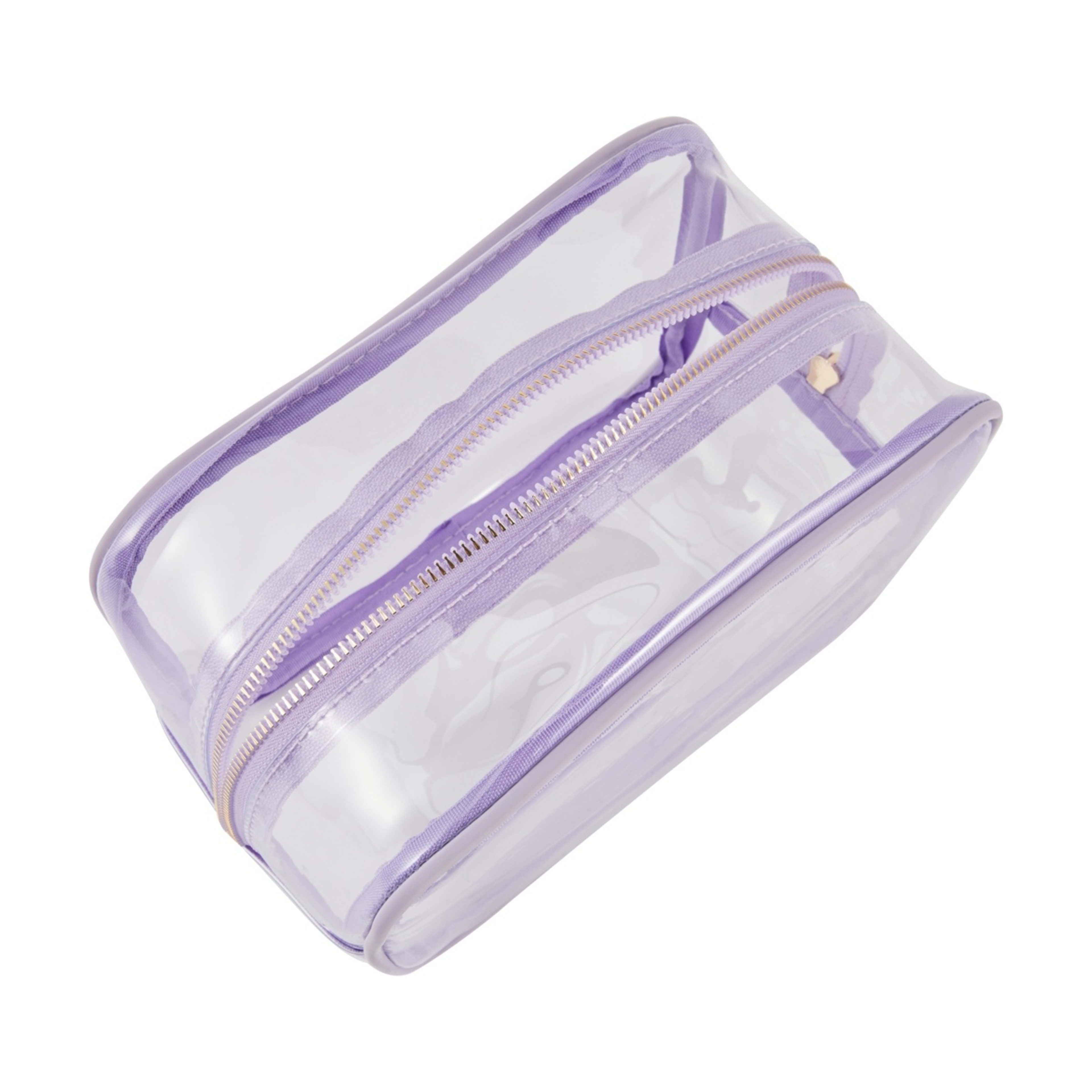 4 OXX Cosmetics 2 Piece Makeup Bag Set - Purple, 4 of 5