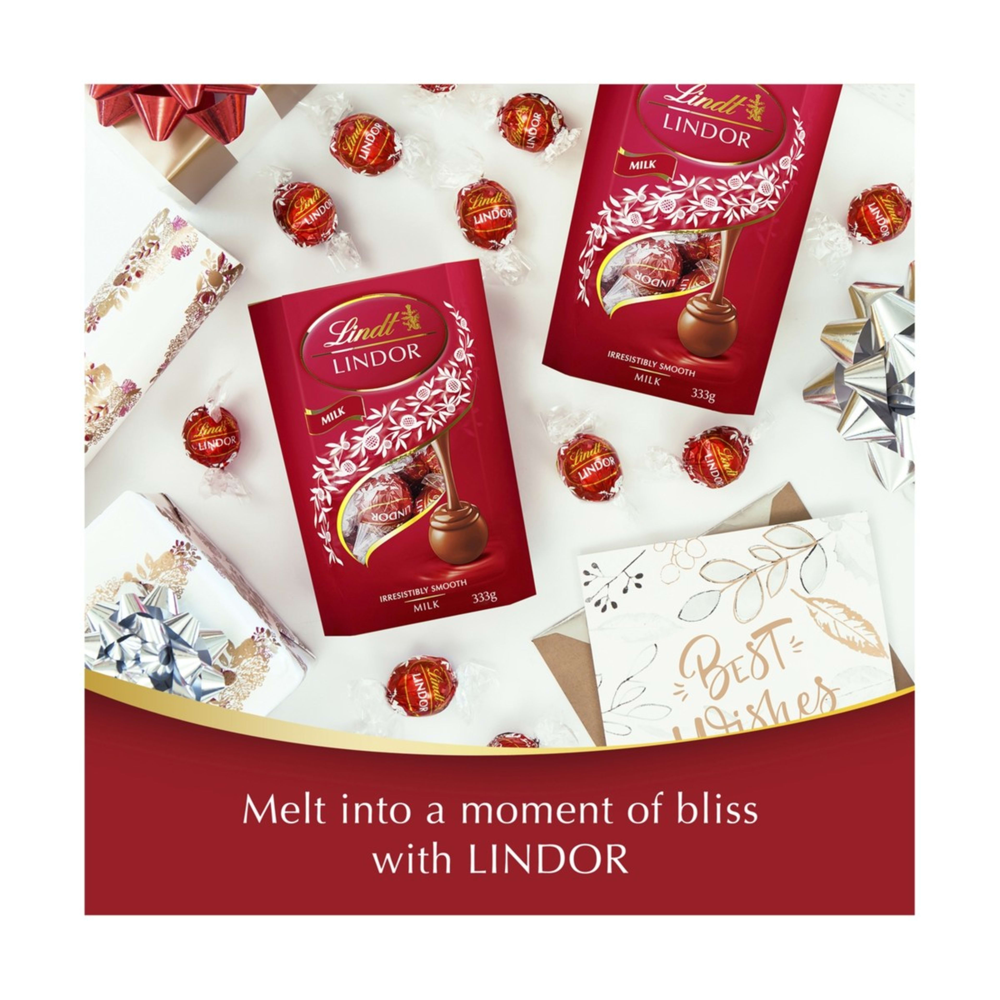 7 Lindt LINDOR Milk Chocolate Cornet 333g, 7 of 7