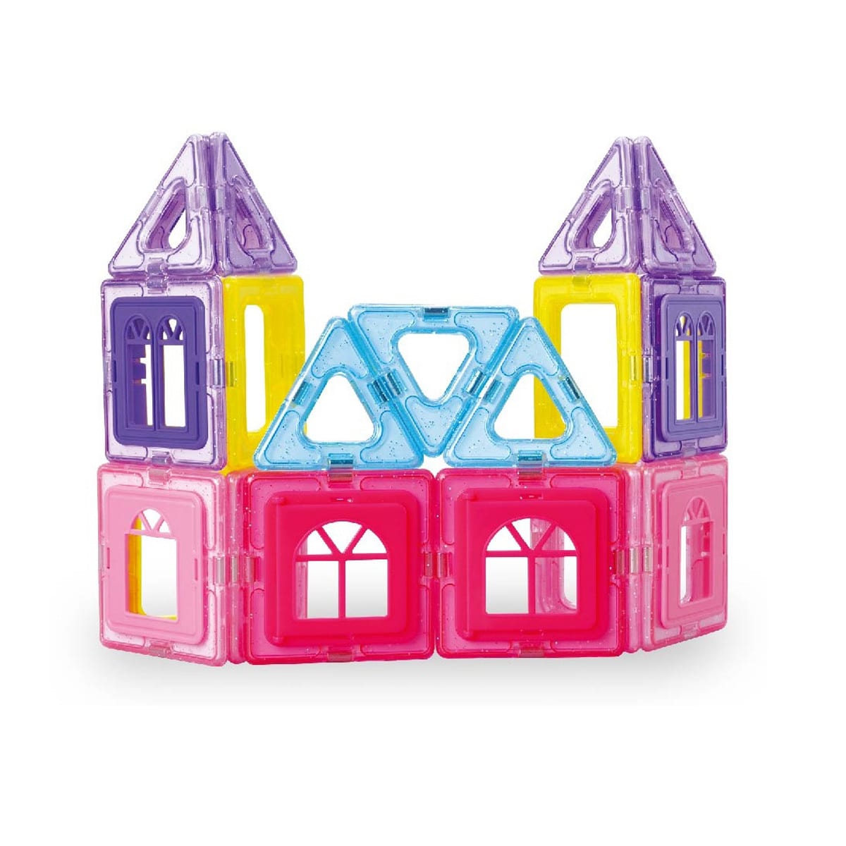 magnetic blocks house set