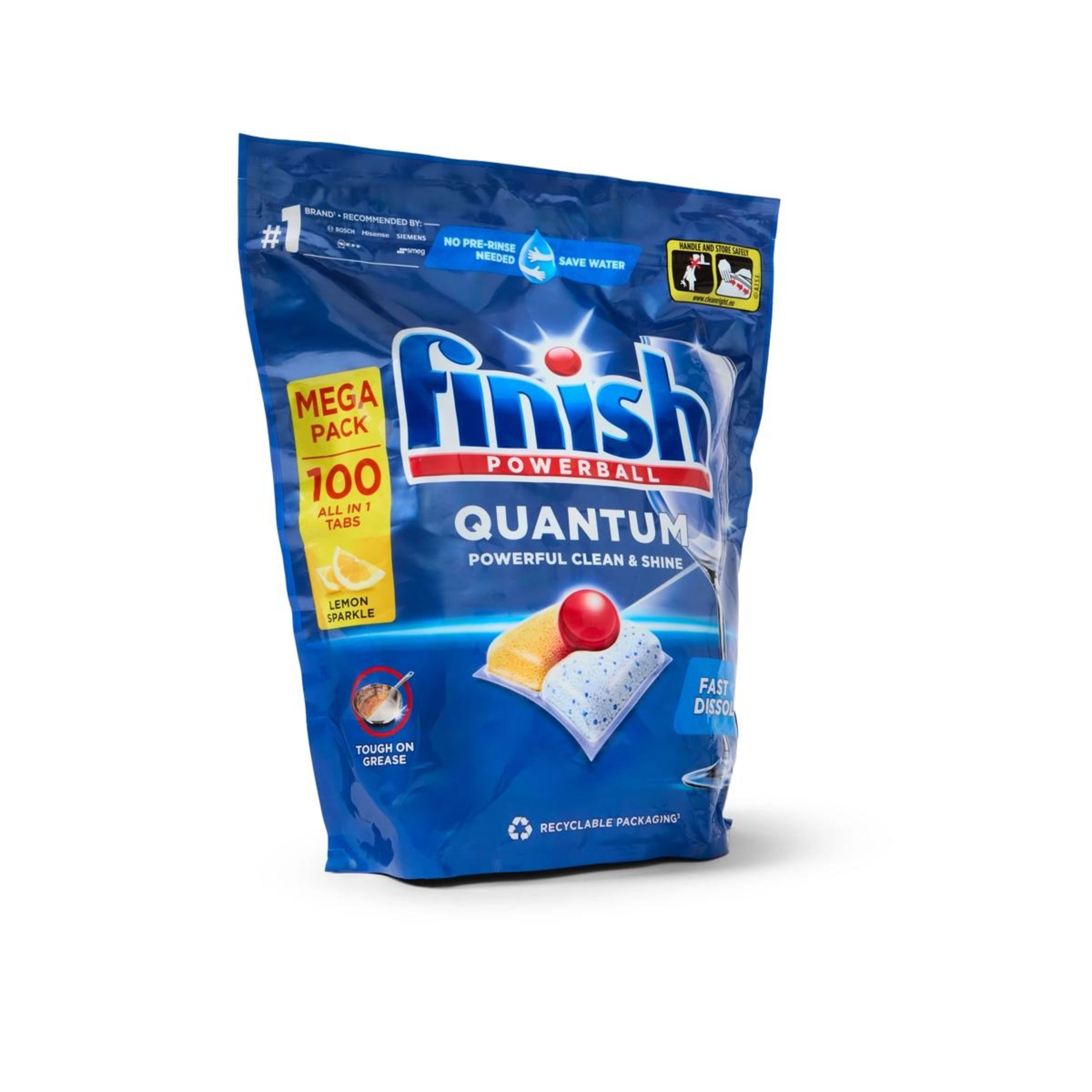 4 100 Pack Finish Powerball Quantum Dishwasher, 4 of 7