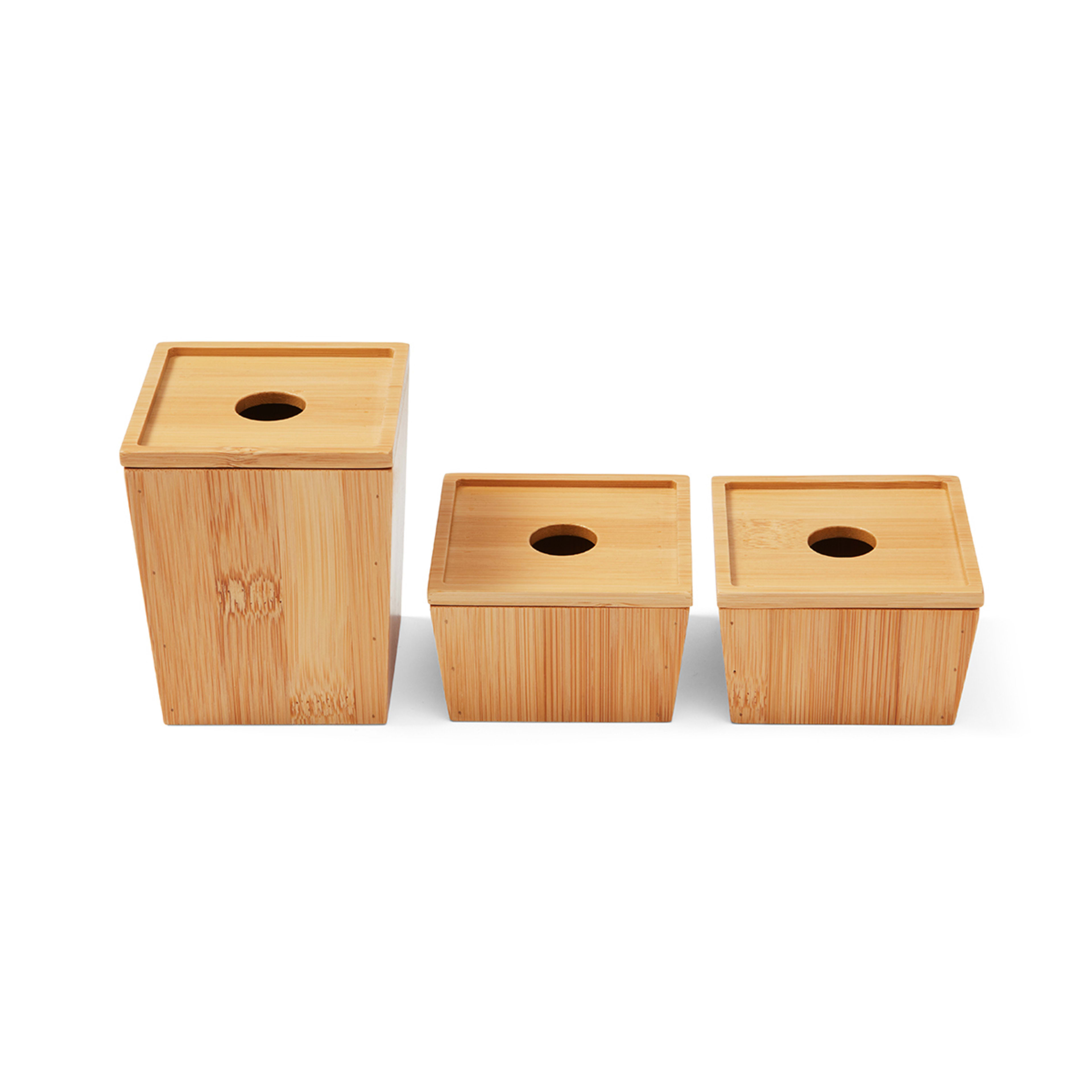 6 Set of 3 Bamboo Organisers, 6 of 10