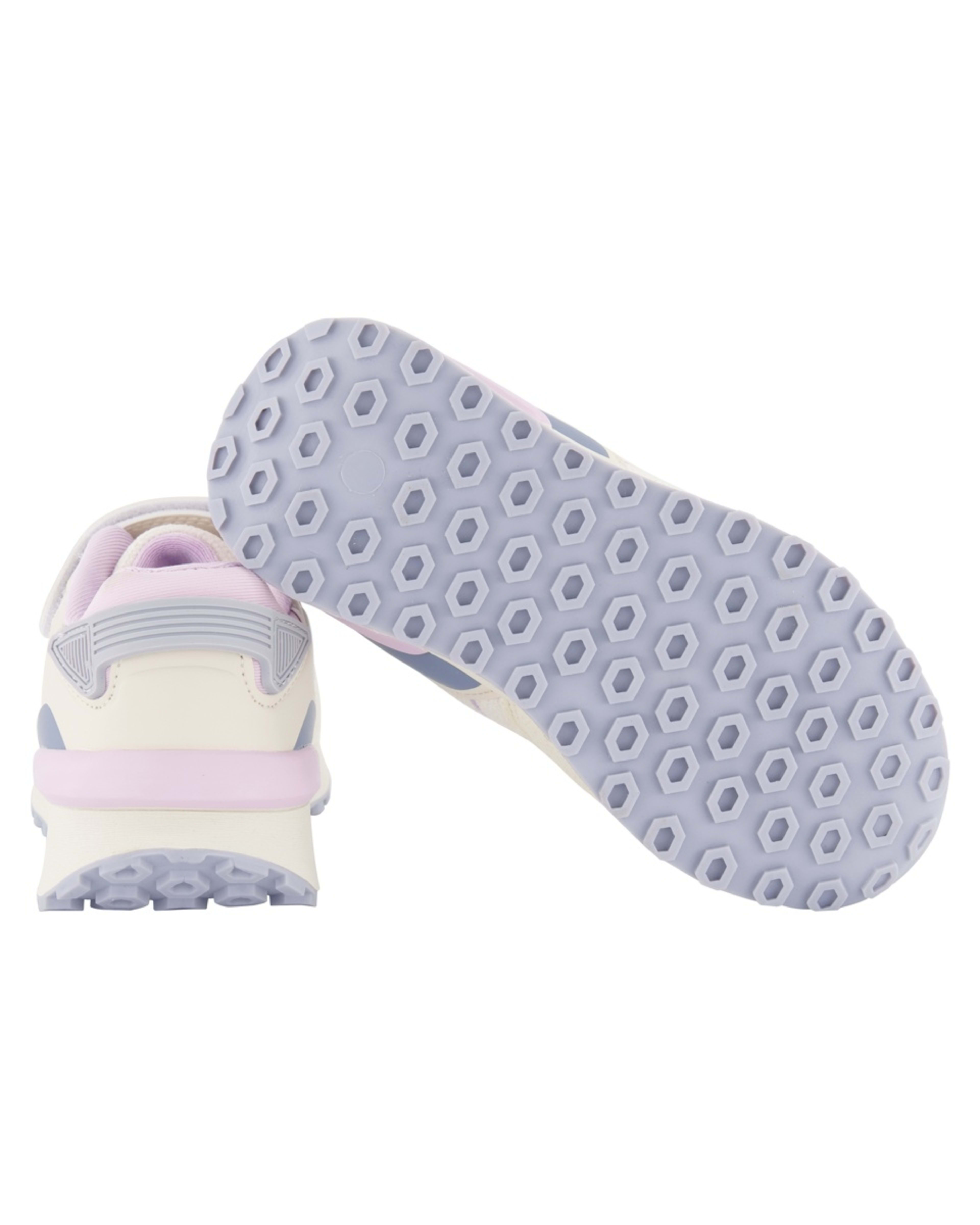 5 Junior Casual Sneakers COLE OFF WHITE Pink, 5 of 5